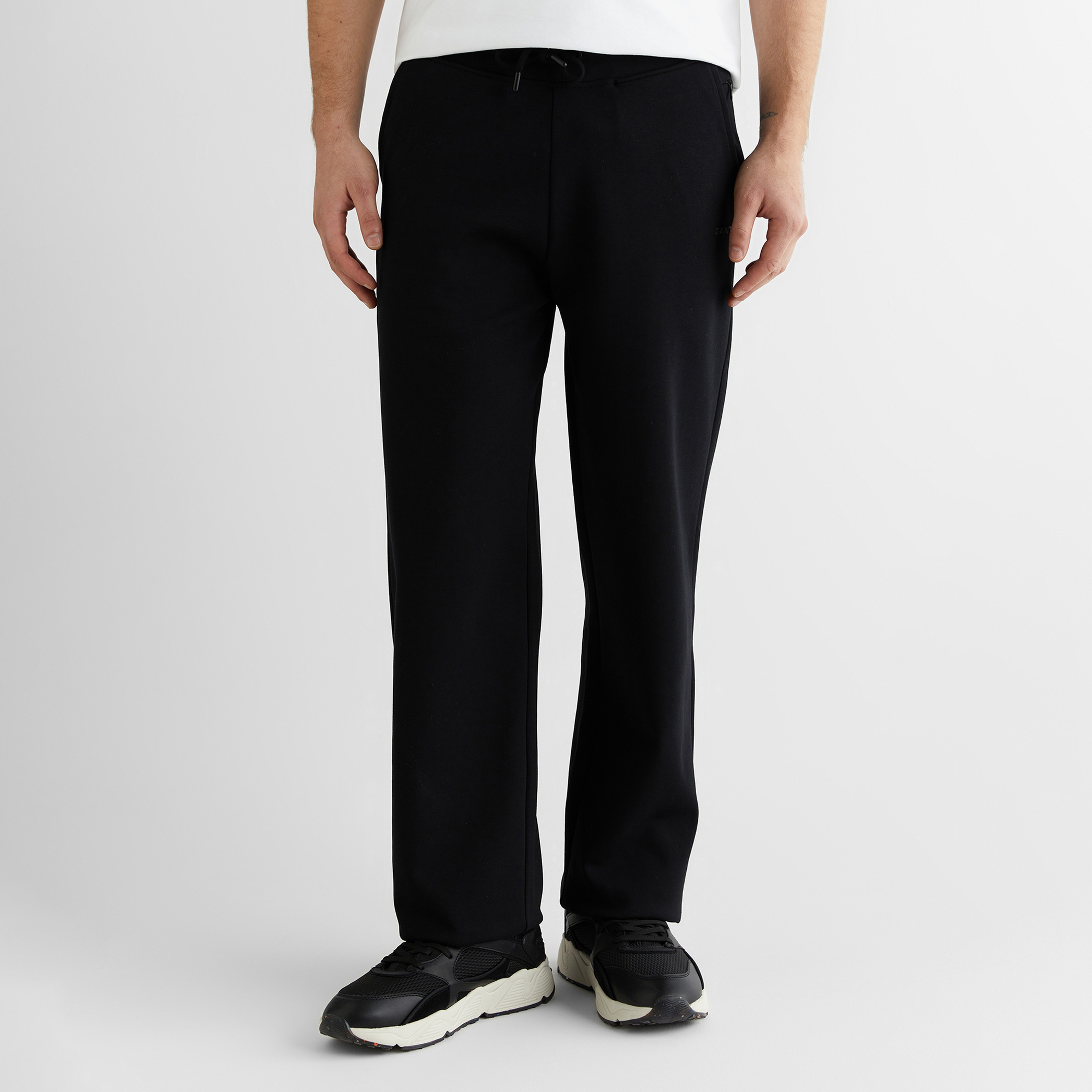GANT Erkek Siyah Regular Fit Eşofman Altı