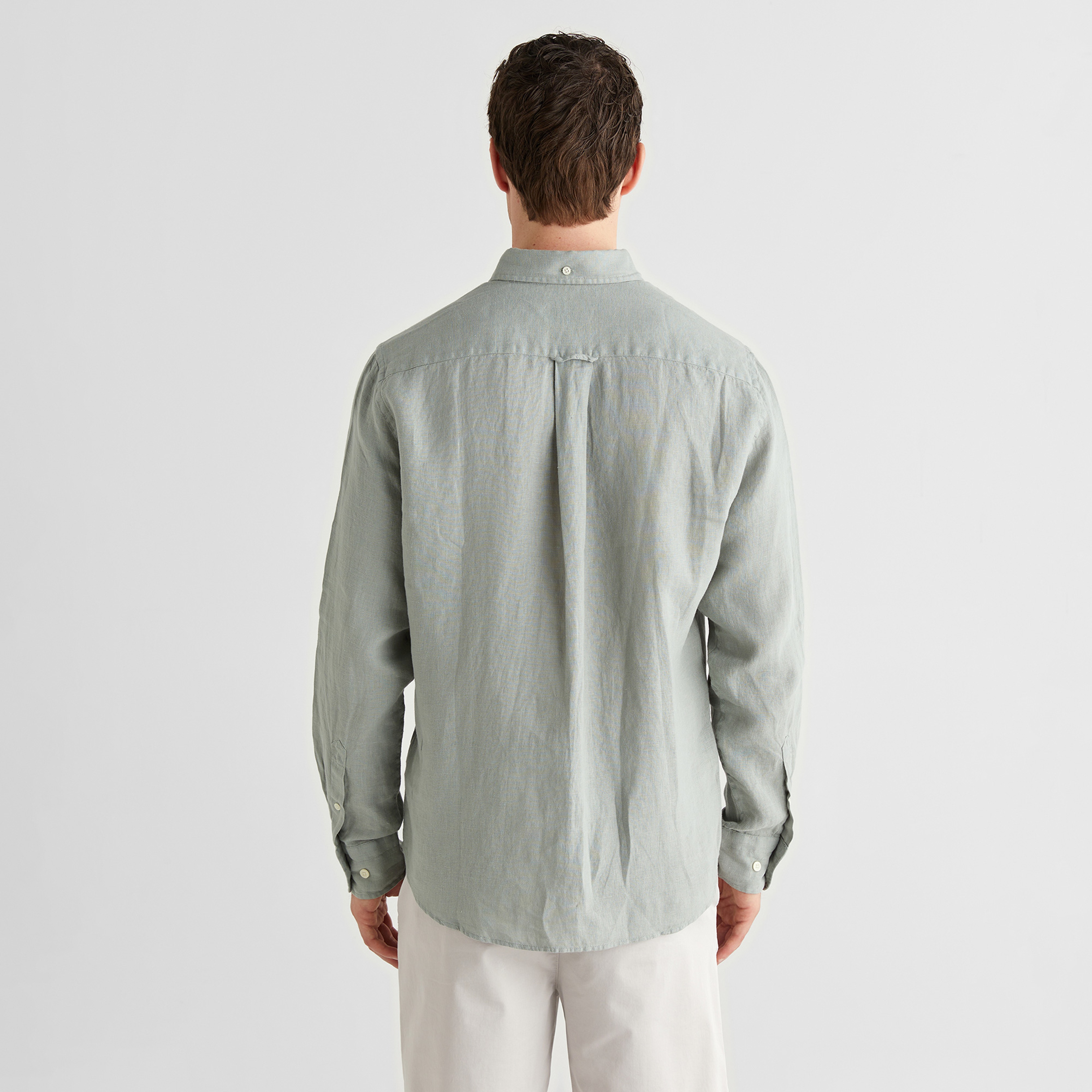 GANT Erkek Yeşil Regular Fit Gömlek