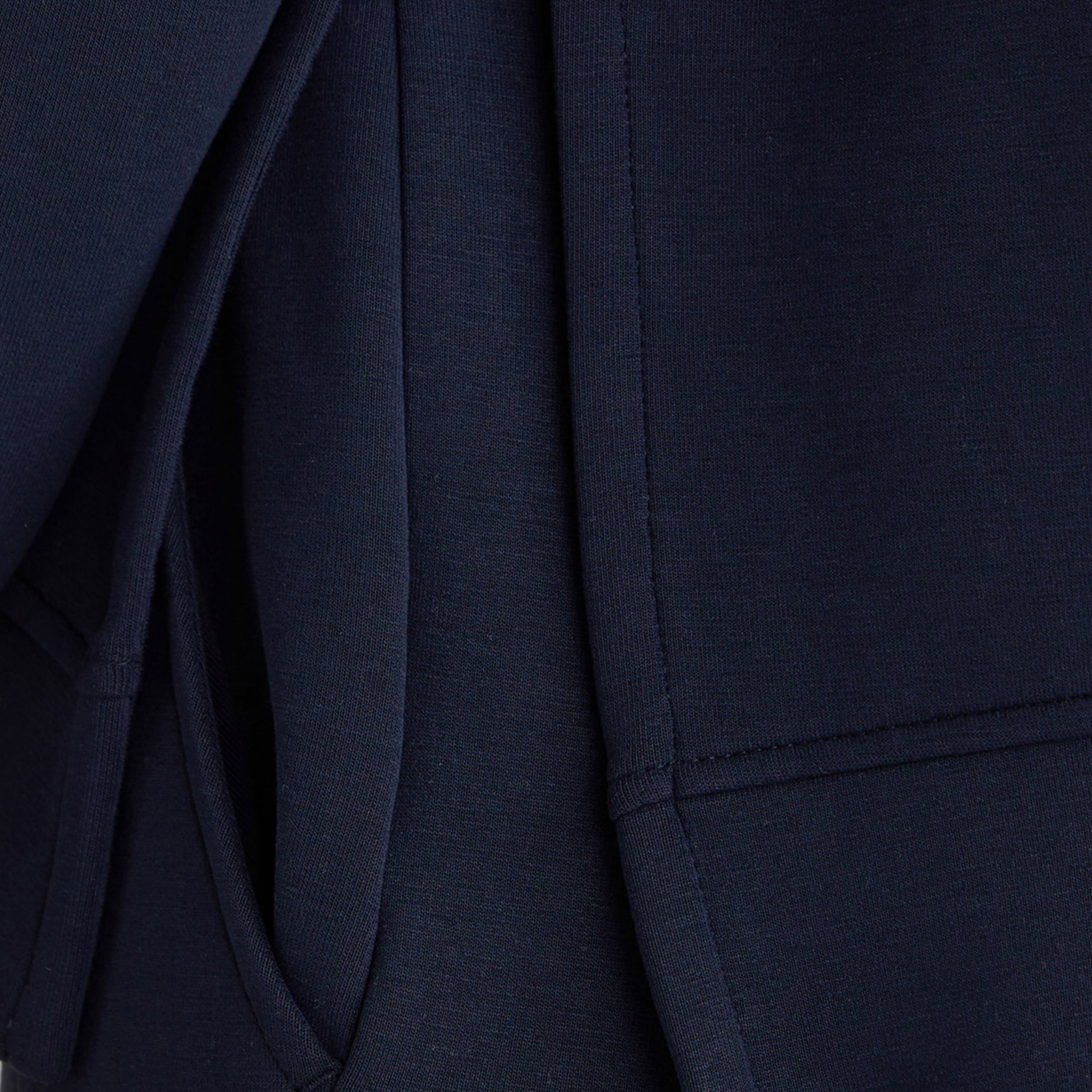 GANT Kadın Lacivert Oversize Fit Kapüşonlu Sweatshirt