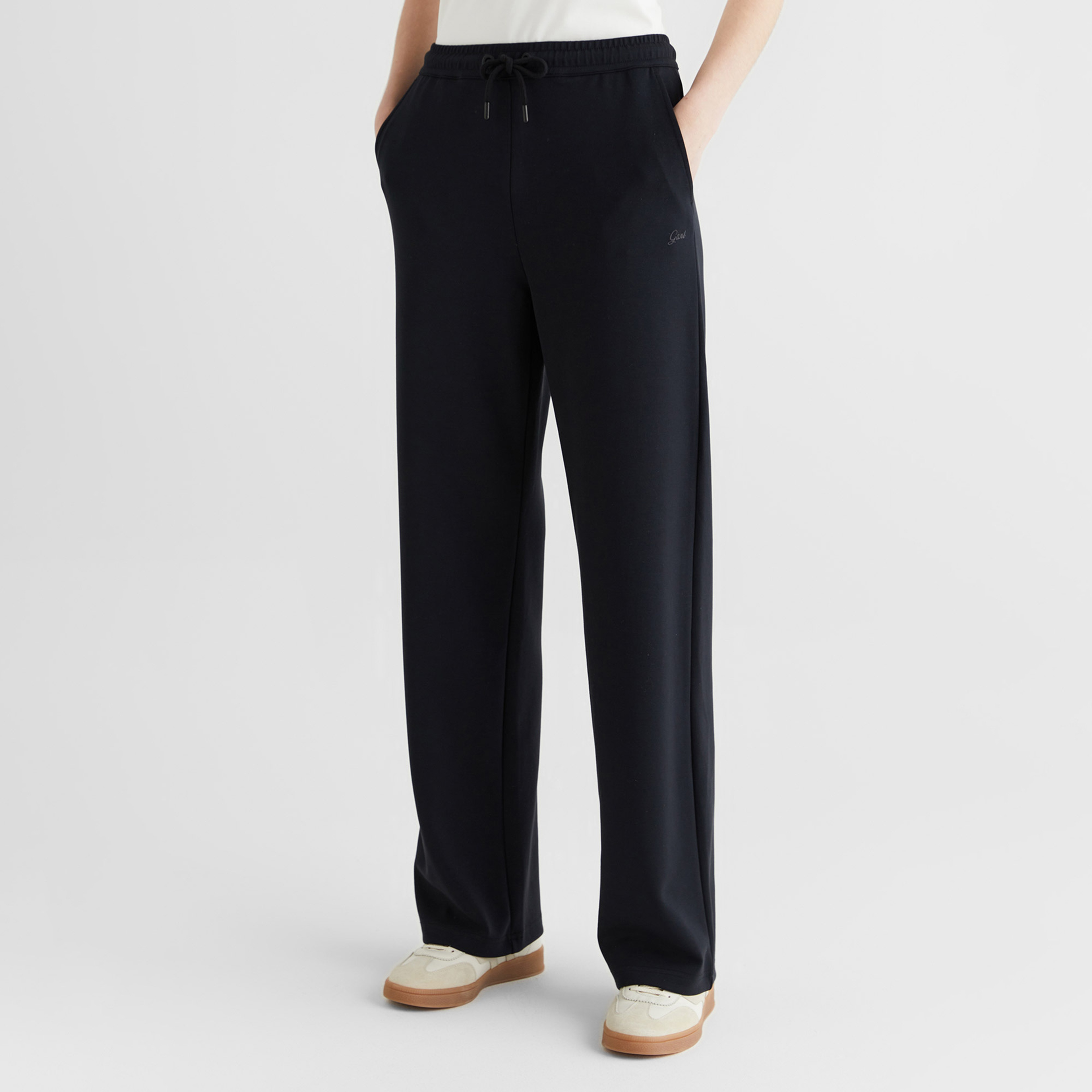 GANT Kadın Siyah Relaxed Fit Eşofman Altı