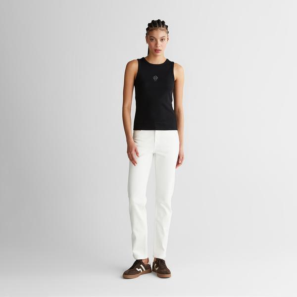 GANT Kadın Beyaz Regular Fit Jean
