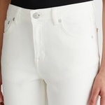 GANT Kadın Beyaz Regular Fit Jean