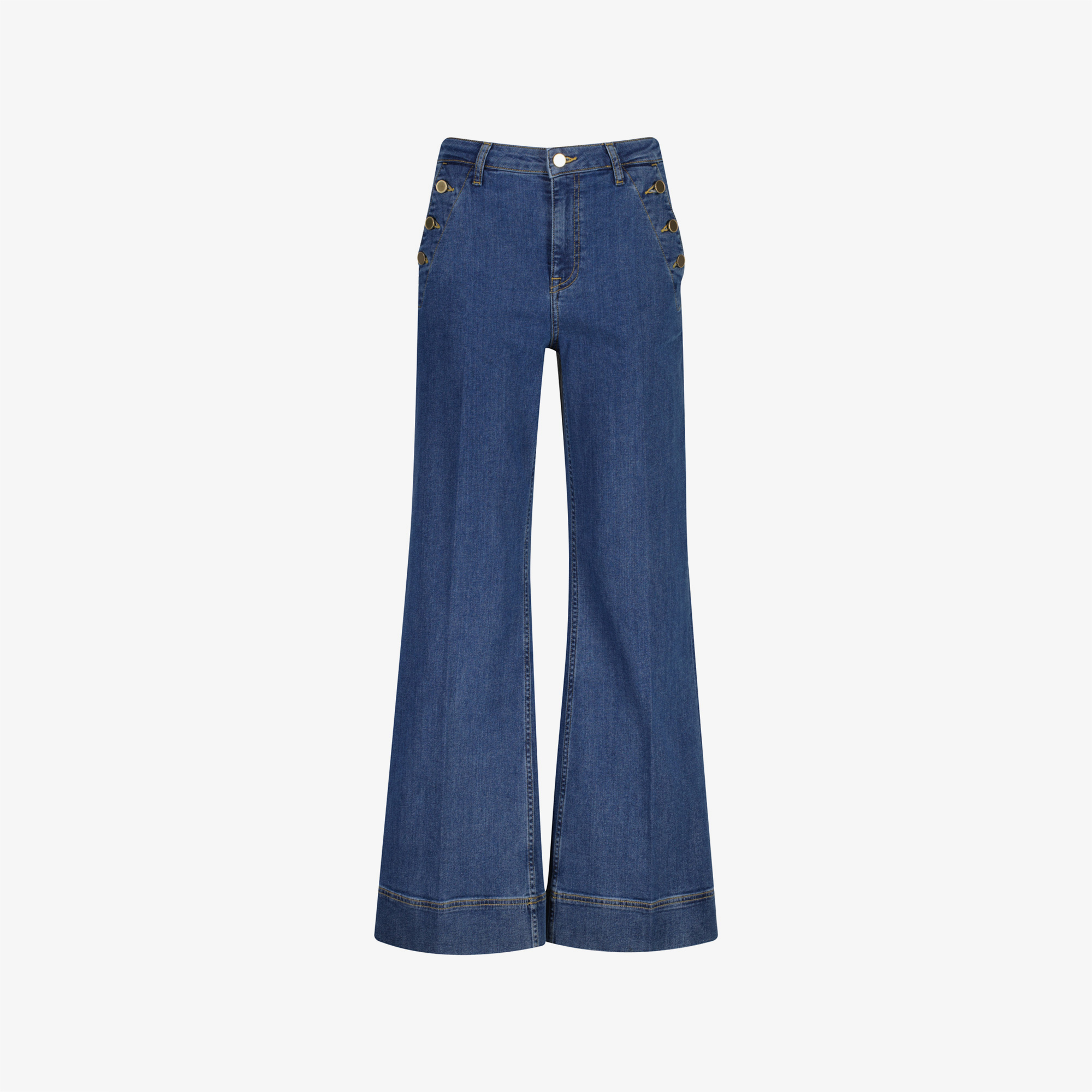 GANT Kadın Mavi Regular Fit Jean