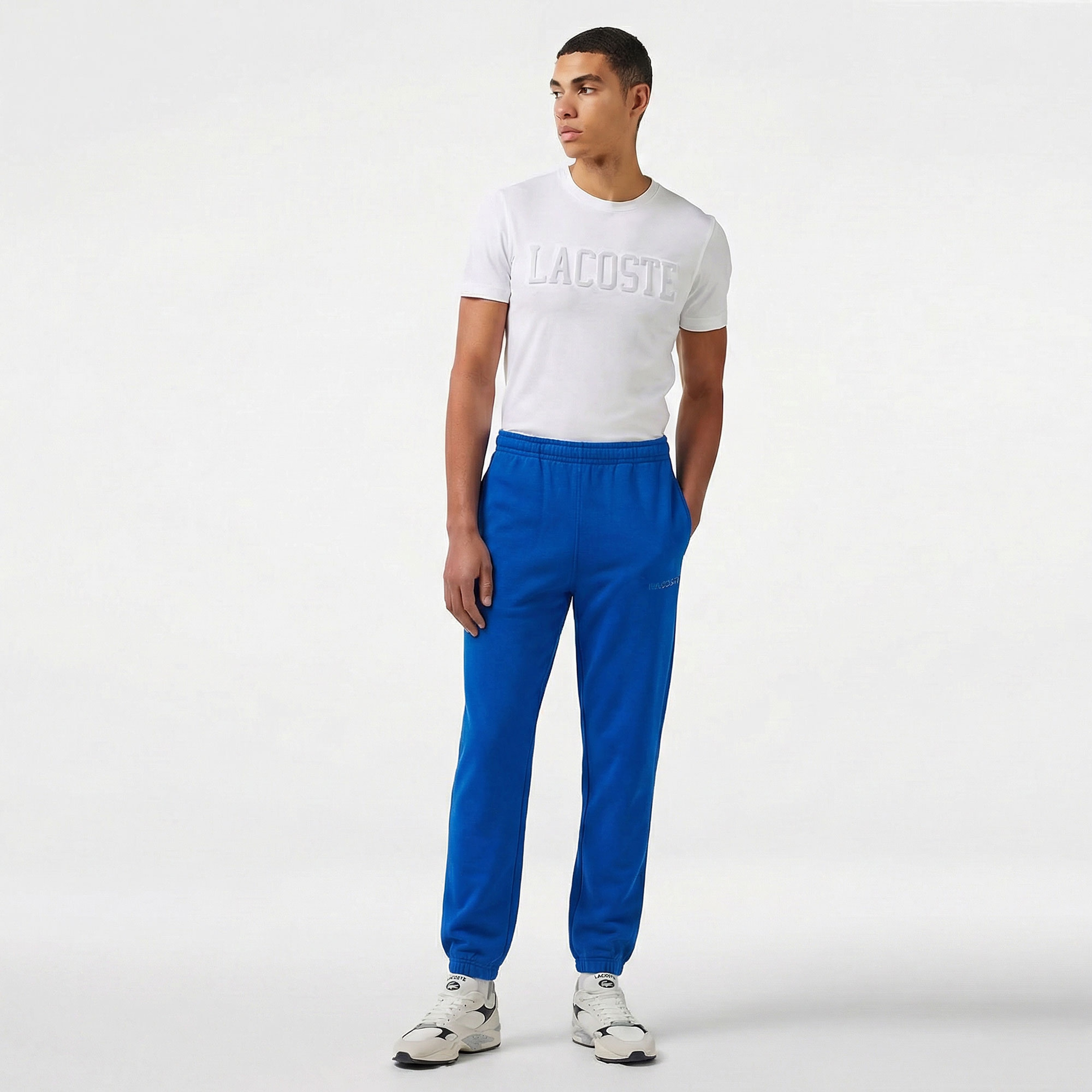 Erkek Regular Fit Mavi Eşofman Altı