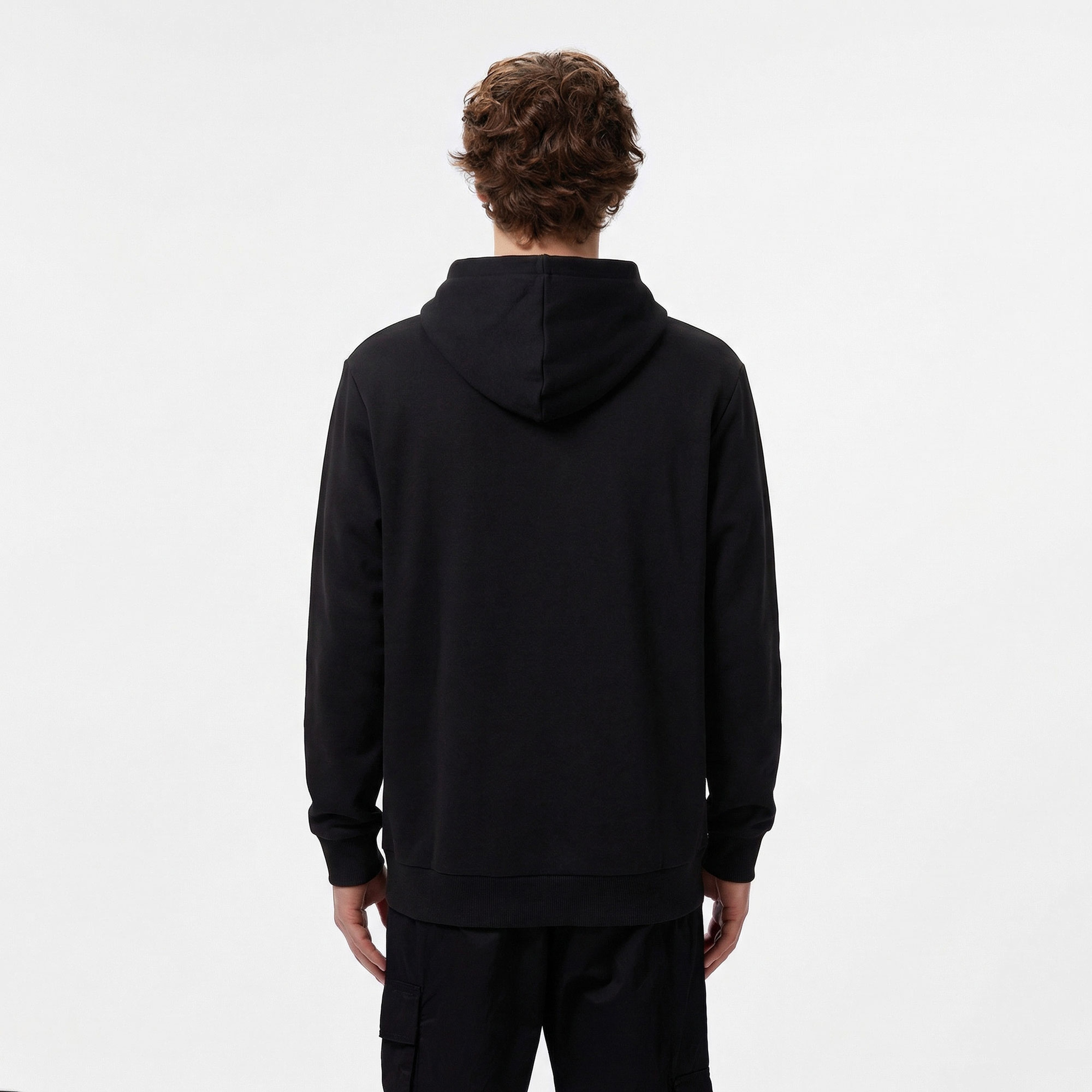 New Balance Lifestyle Erkek Siyah Hoodie