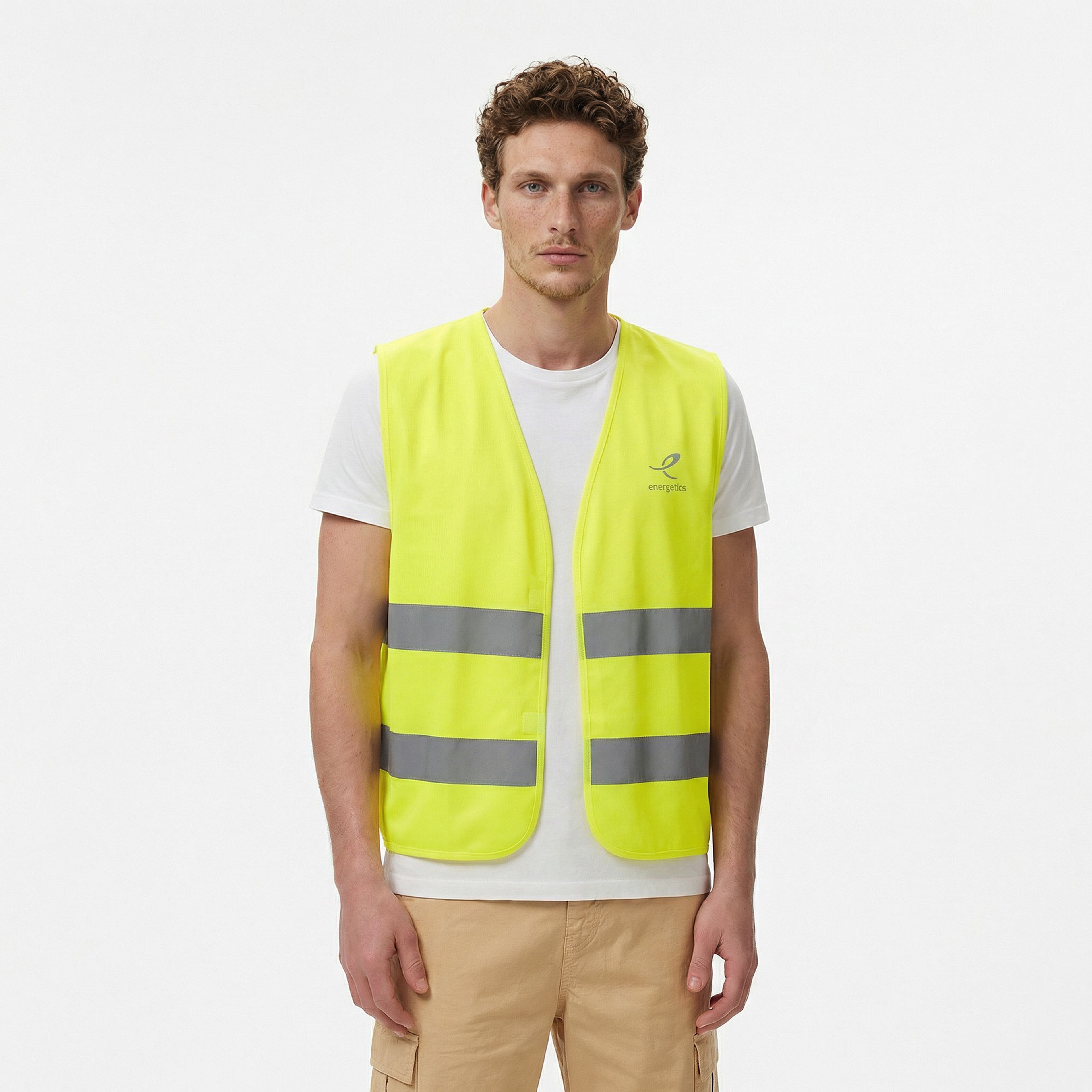 Energetics Weste Reflective Erkek Sarı Koşu Yeleği