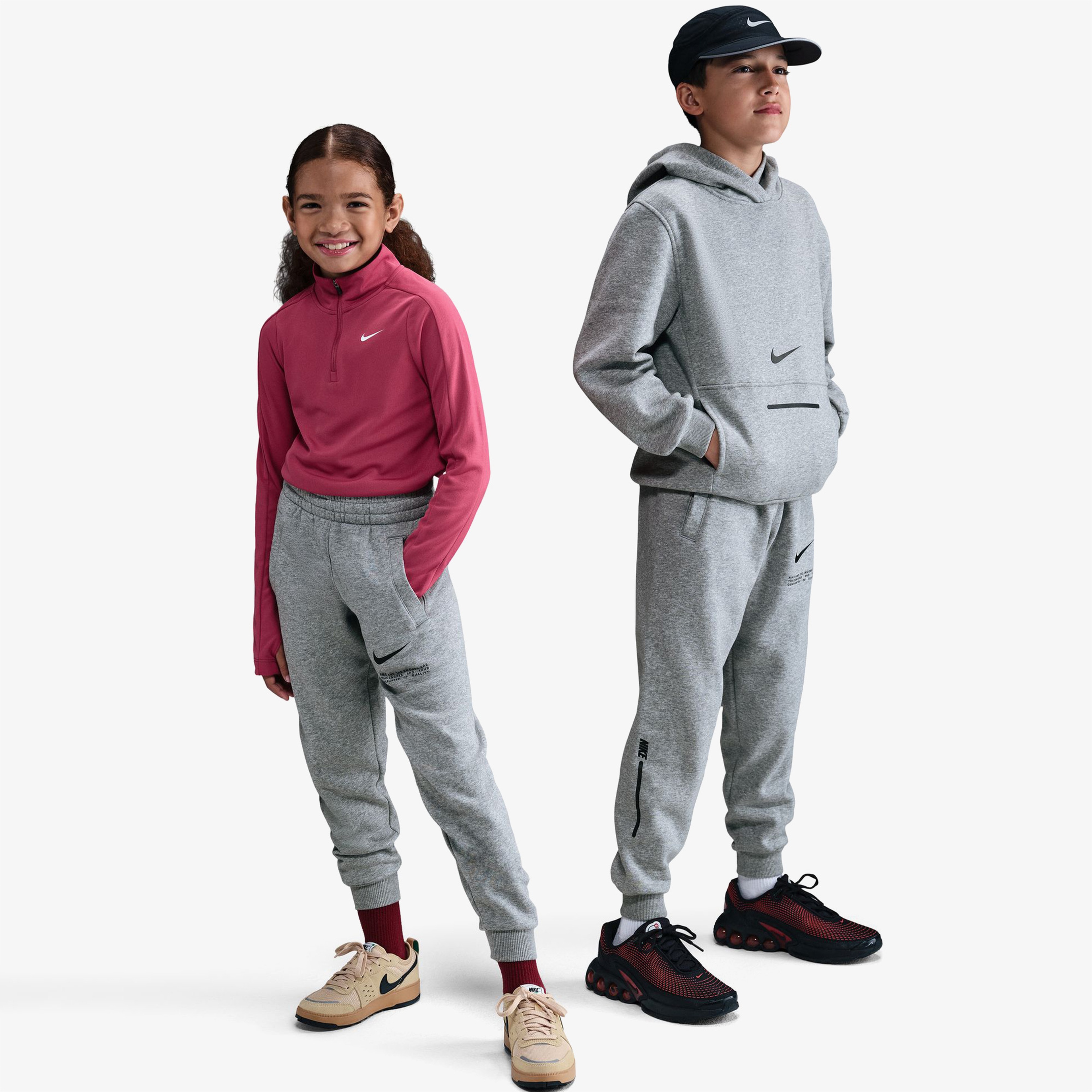 Nike Sportswear Club Fleece Çocuk Siyah Eşofman Altı