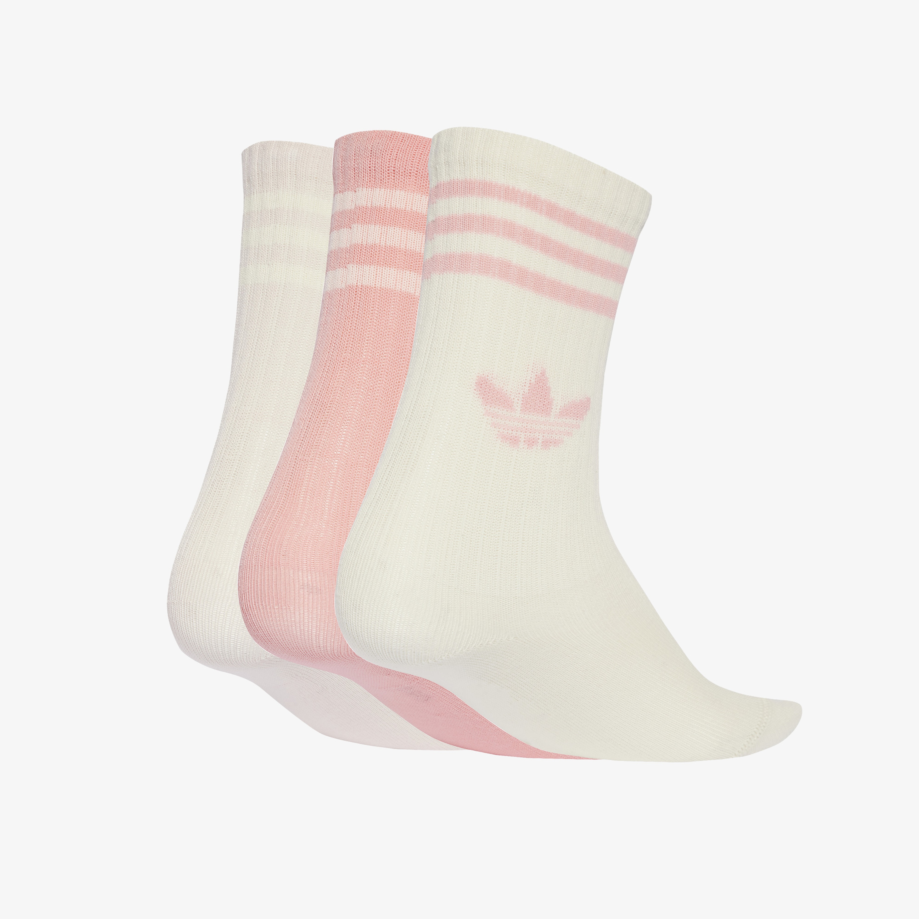 adidas Crew Çocuk Pembe 3'lü Çorap