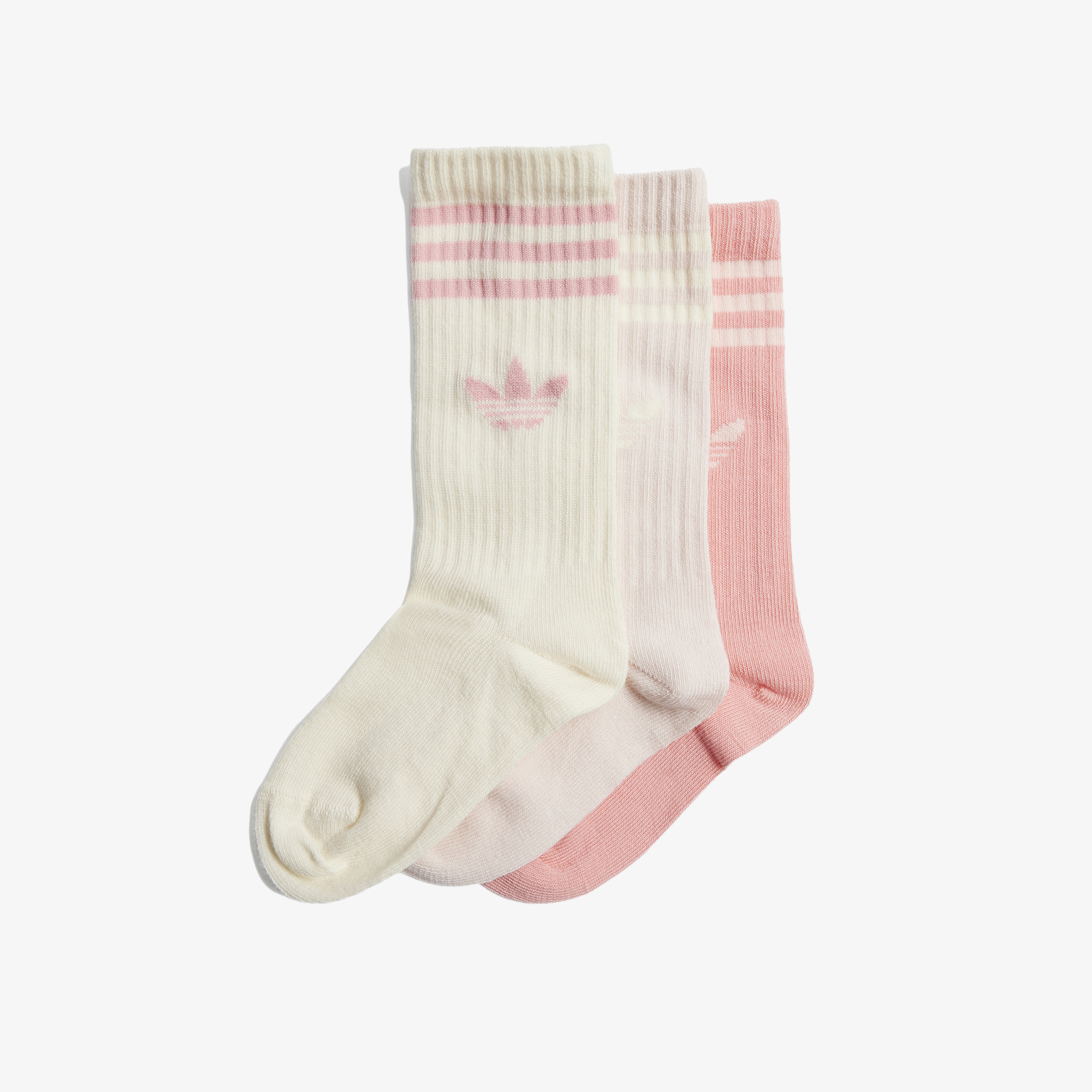 adidas Crew Çocuk Pembe 3'lü Çorap