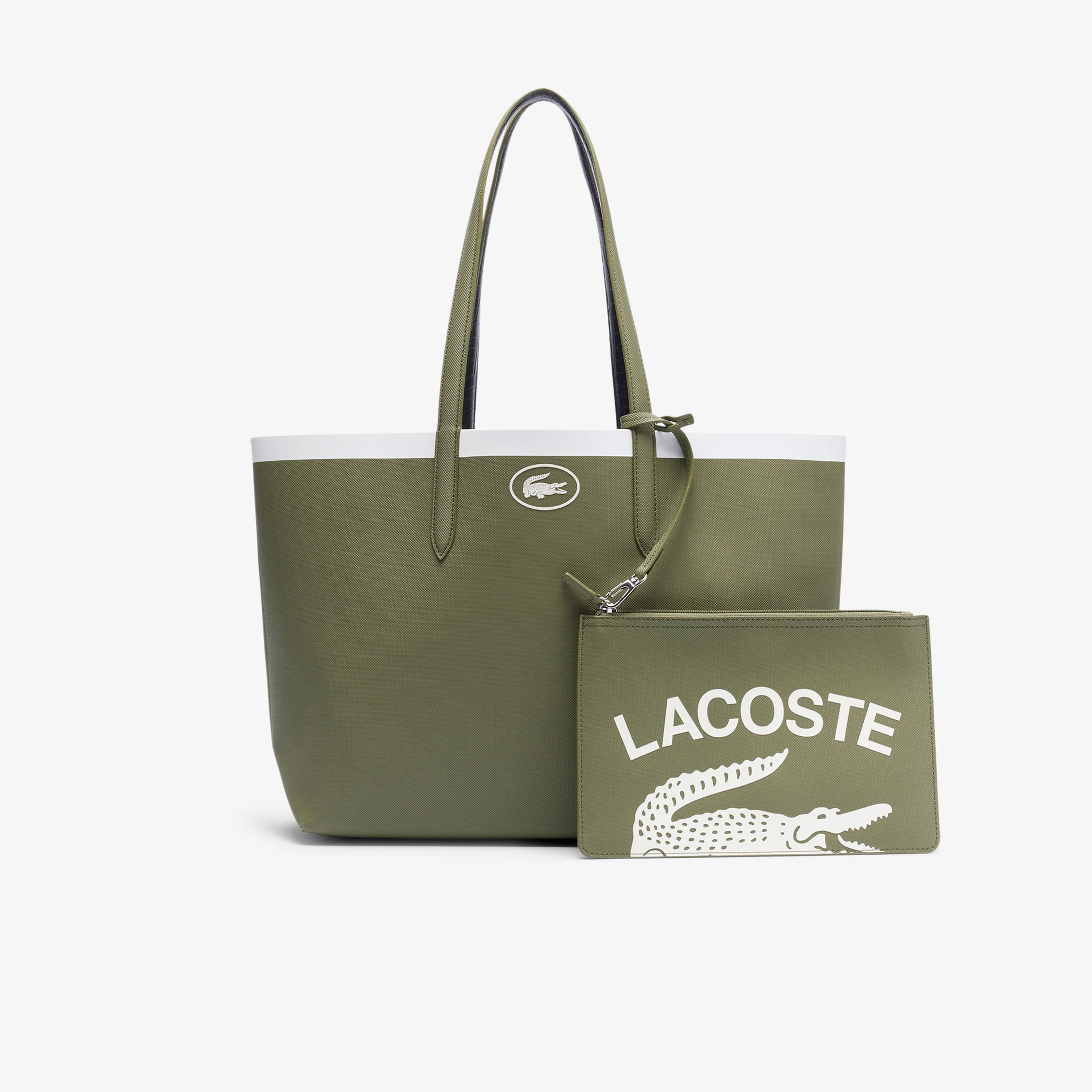 Anna Kadın Çift Taraflı Haki Omuz Çantası