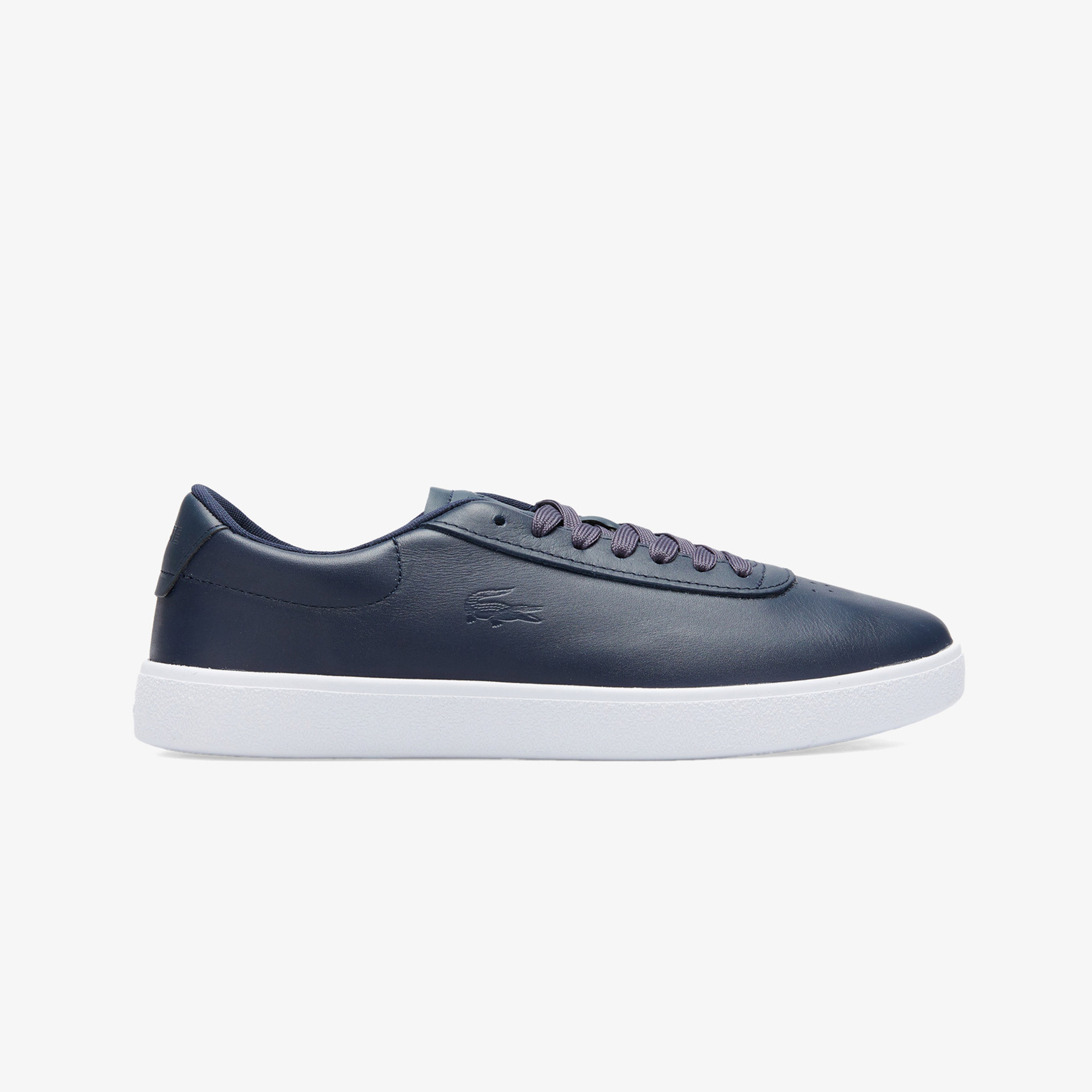 Lacoste Baseshot Evo Leather Erkek Lacivert Sneaker