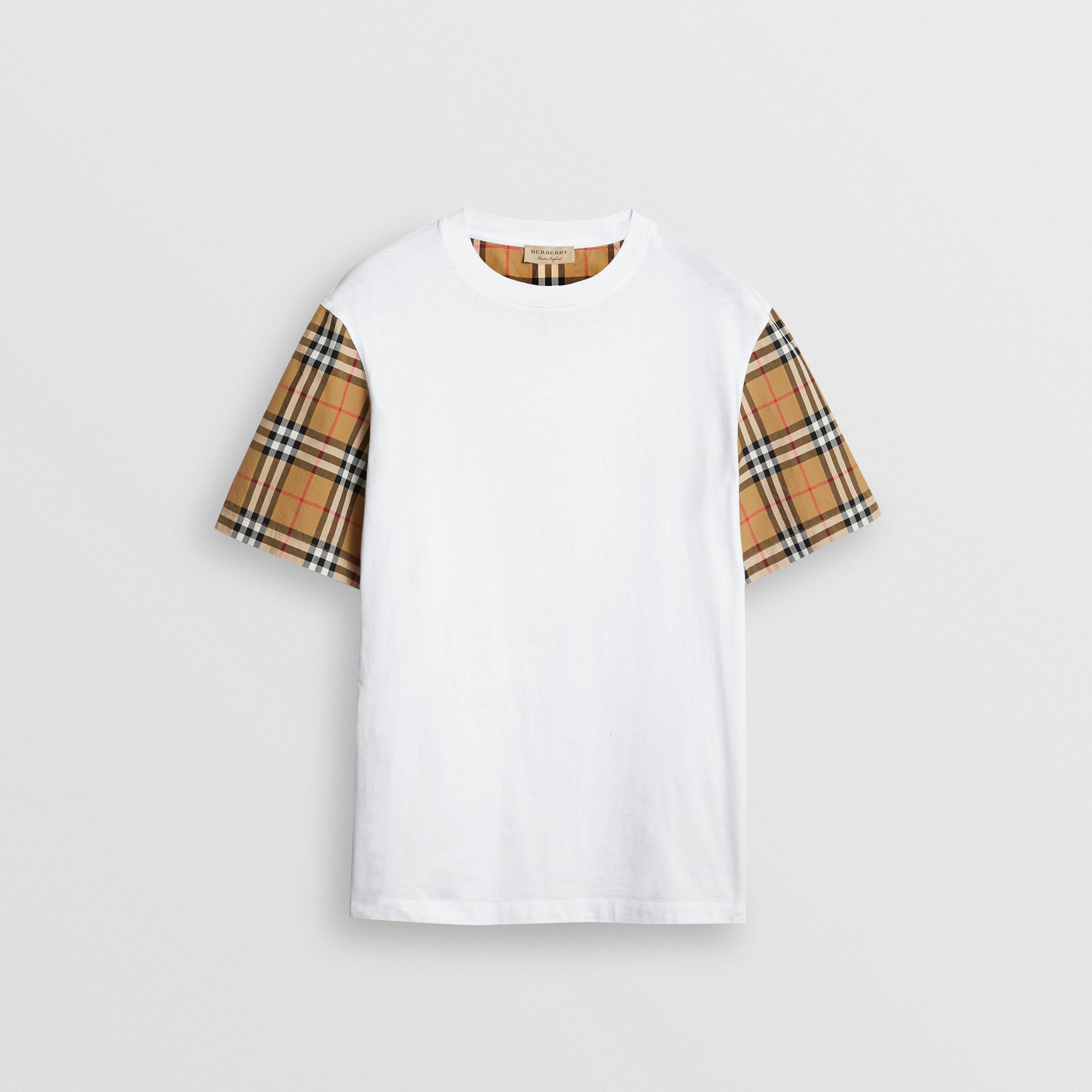 Burberry Kadın Beyaz T-Shirt