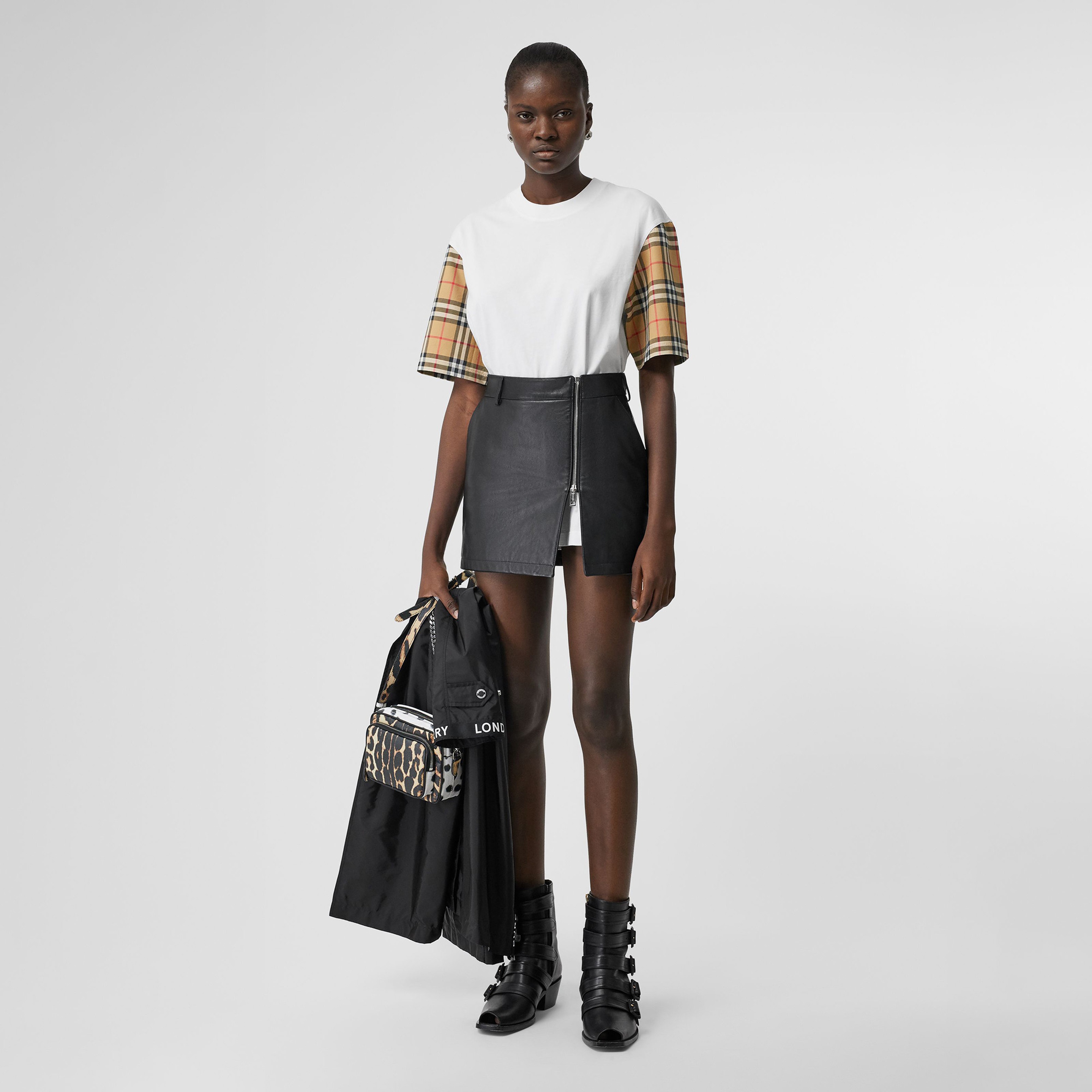 Burberry Kadın Beyaz T-Shirt