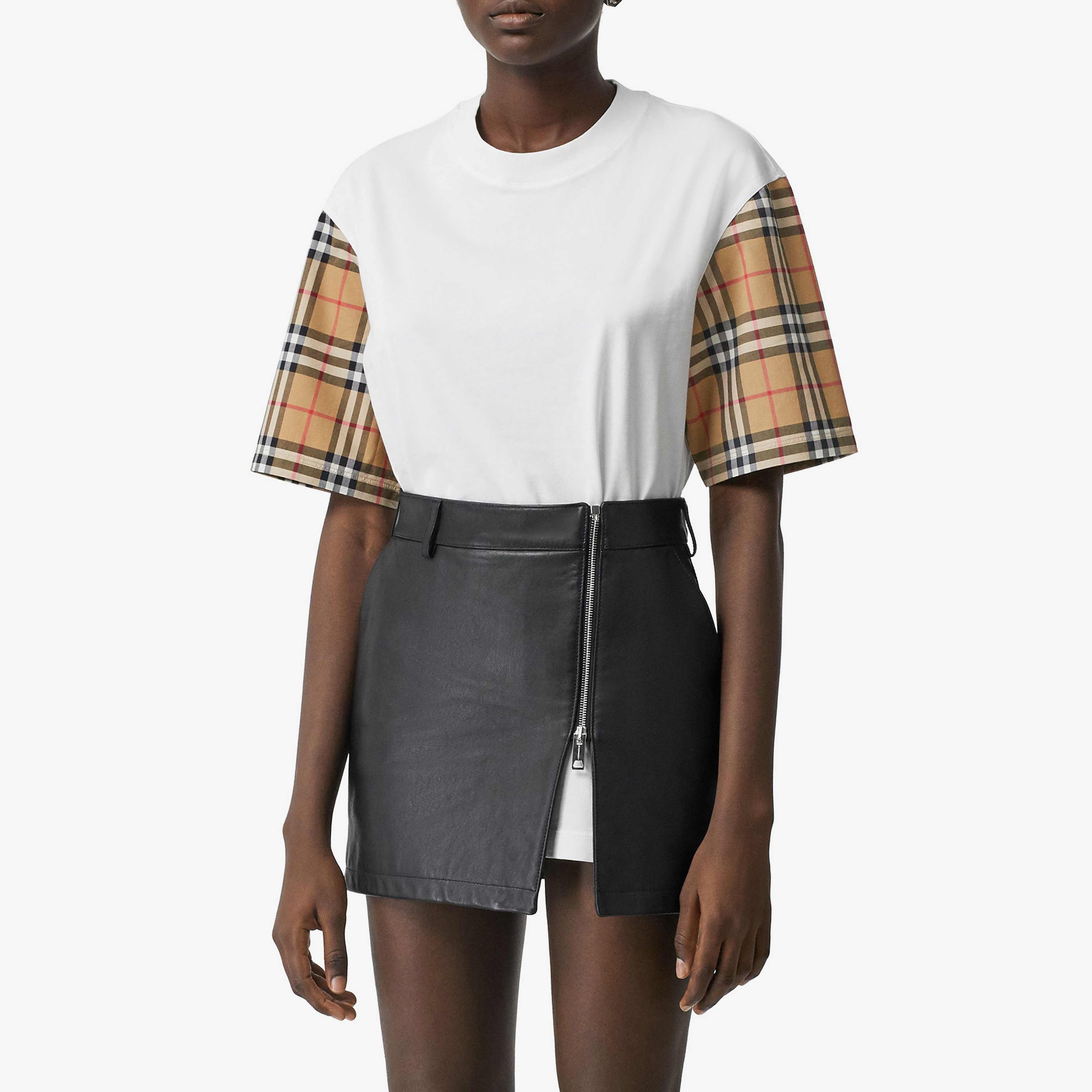 Burberry Kadın Beyaz T-Shirt