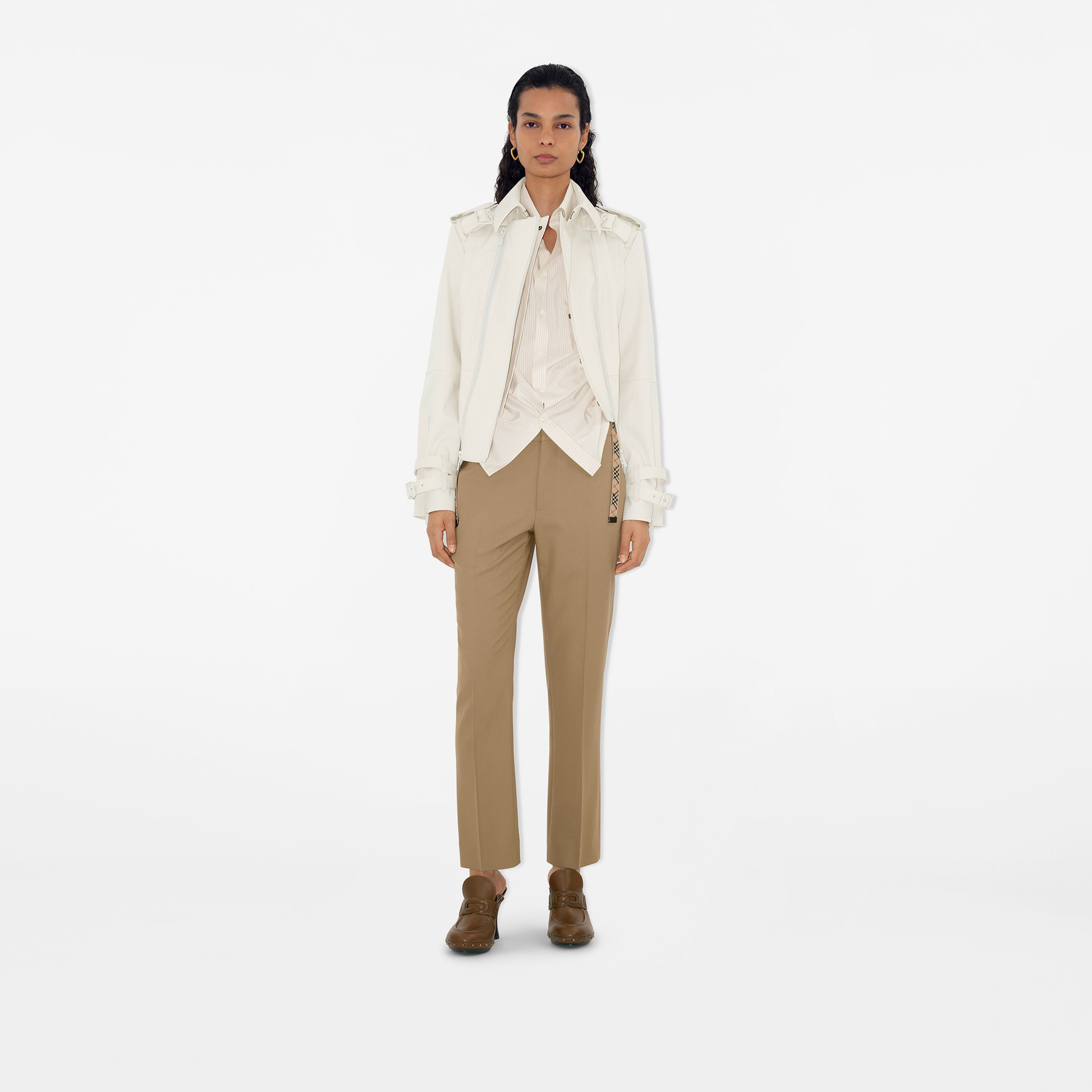 Burberry Kadın Mavi Pantolon