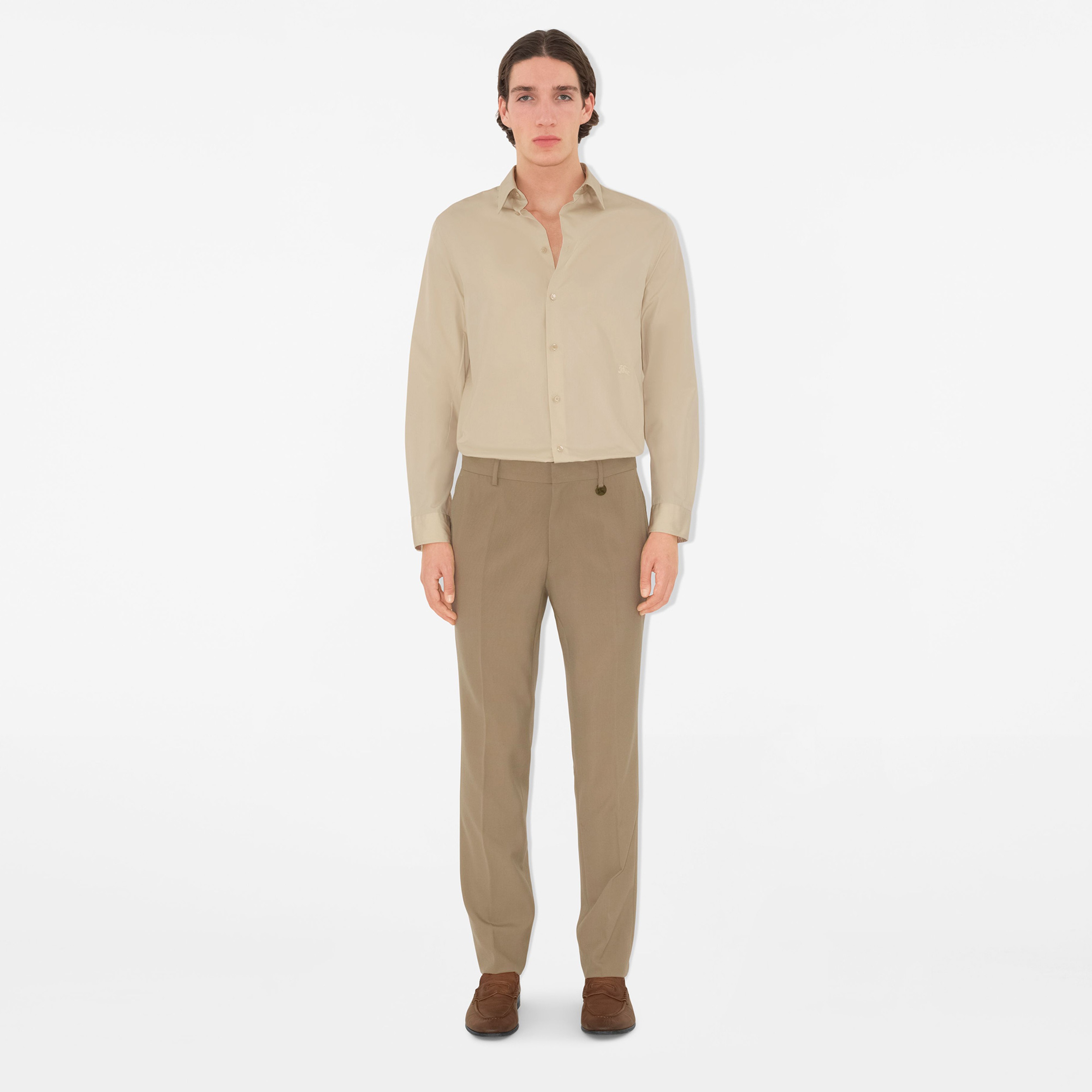 Burberry Erkek Mavi Pantolon