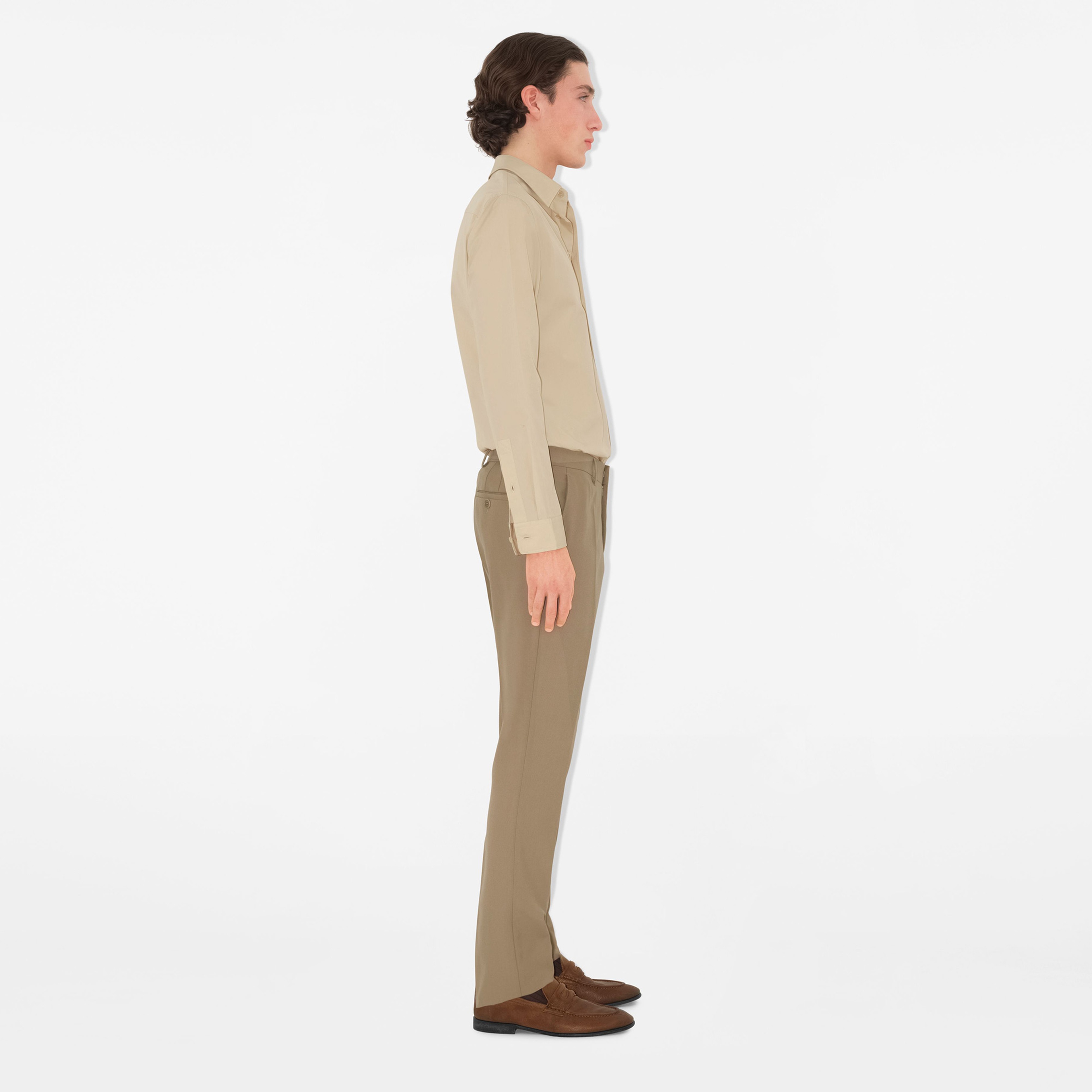 Burberry Erkek Mavi Pantolon