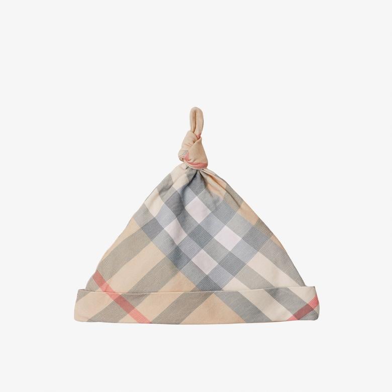 Burberry Çocuk Bej Bebek Seti