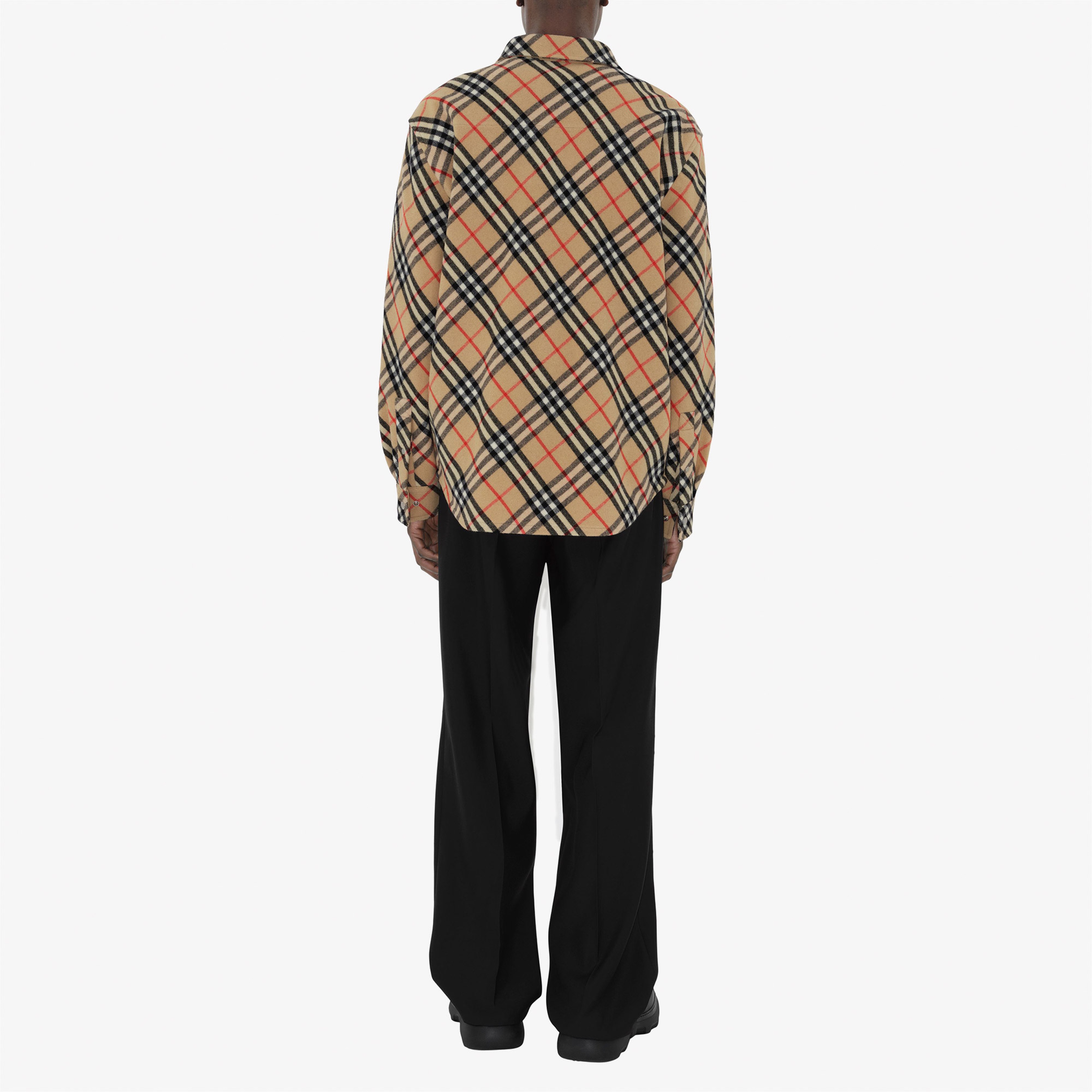 Burberry Erkek Bej Gömlek