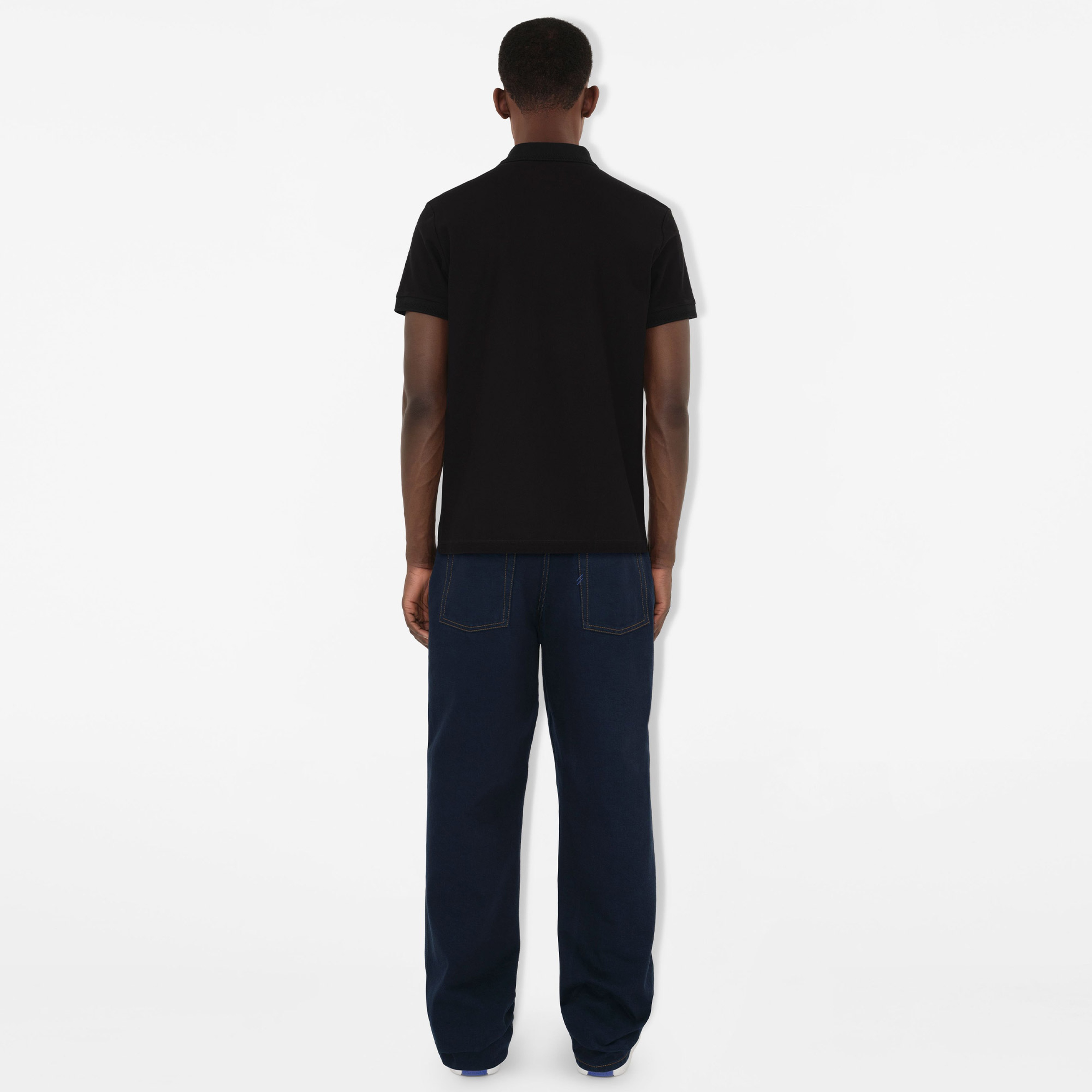 Burberry Erkek Siyah Polo