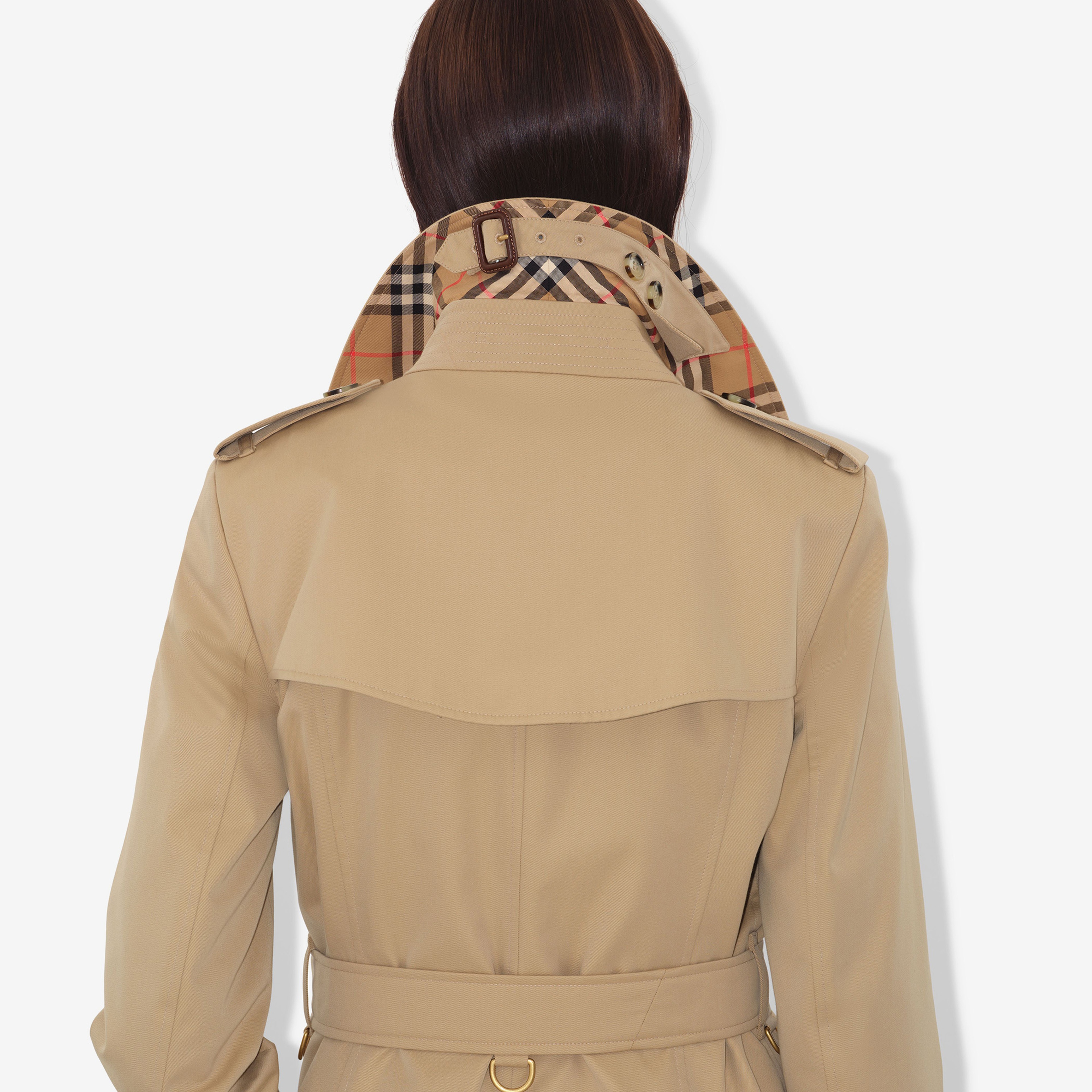 Burberry Kadın Sarı Mont