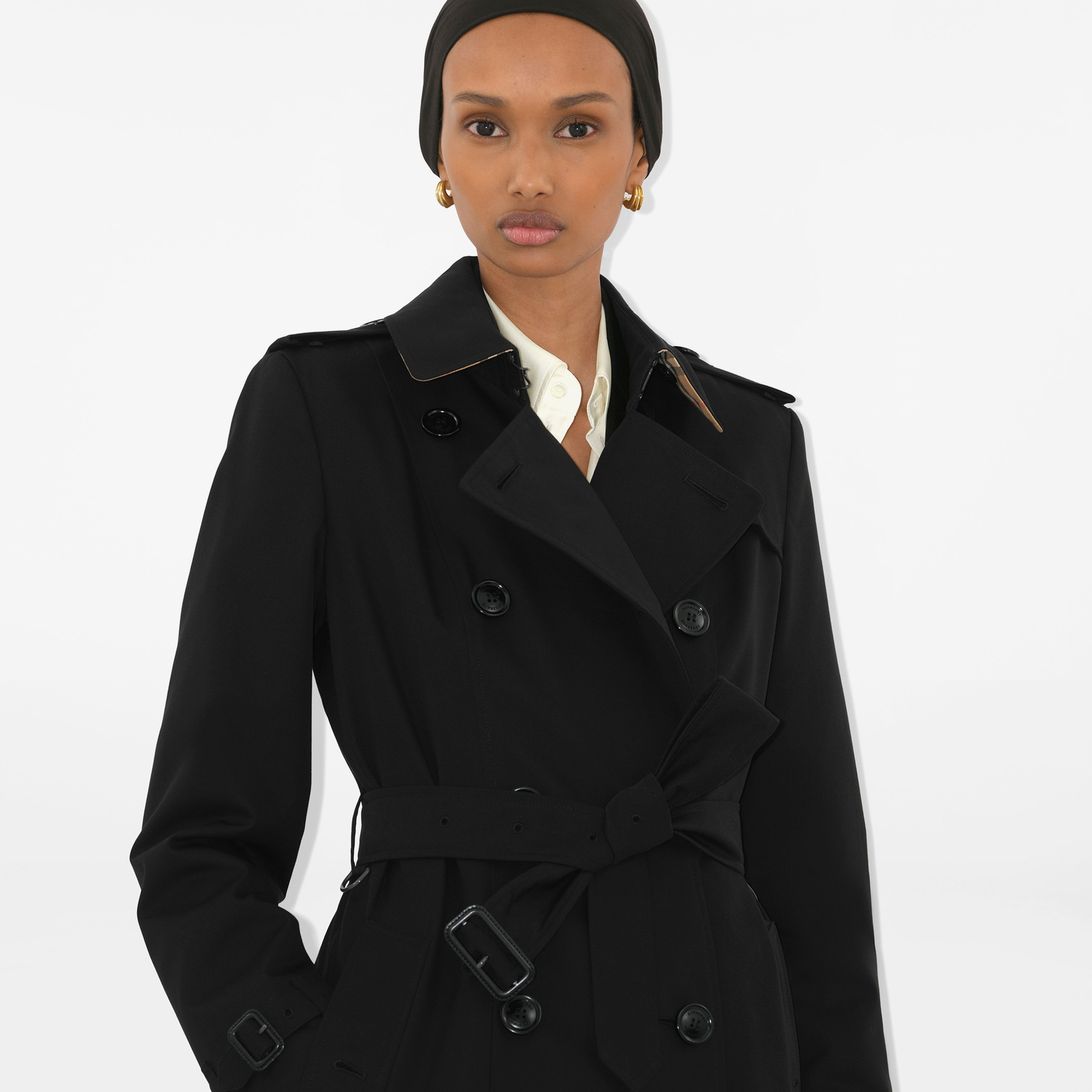 Burberry Kadın Siyah Mont