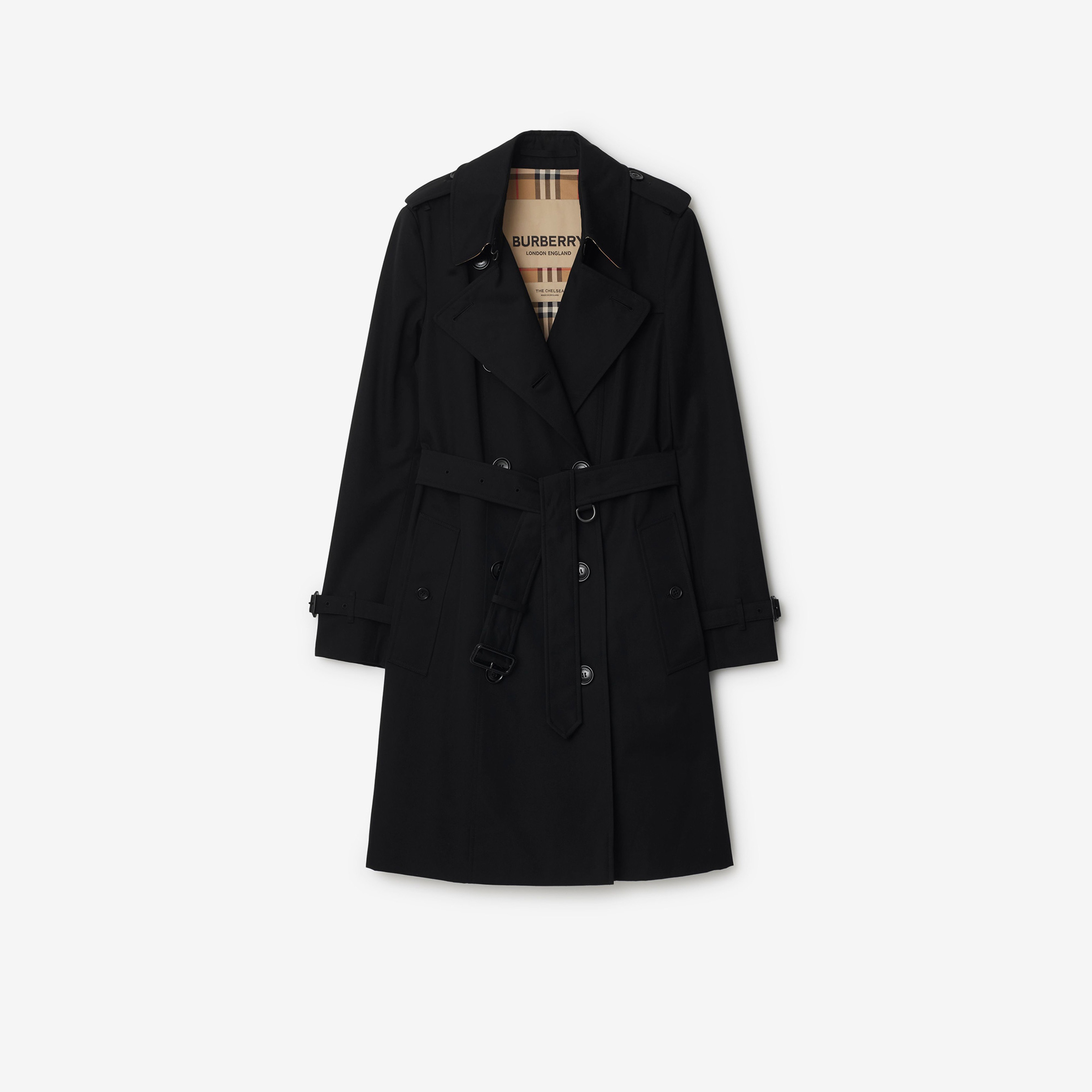 Burberry Kadın Siyah Mont