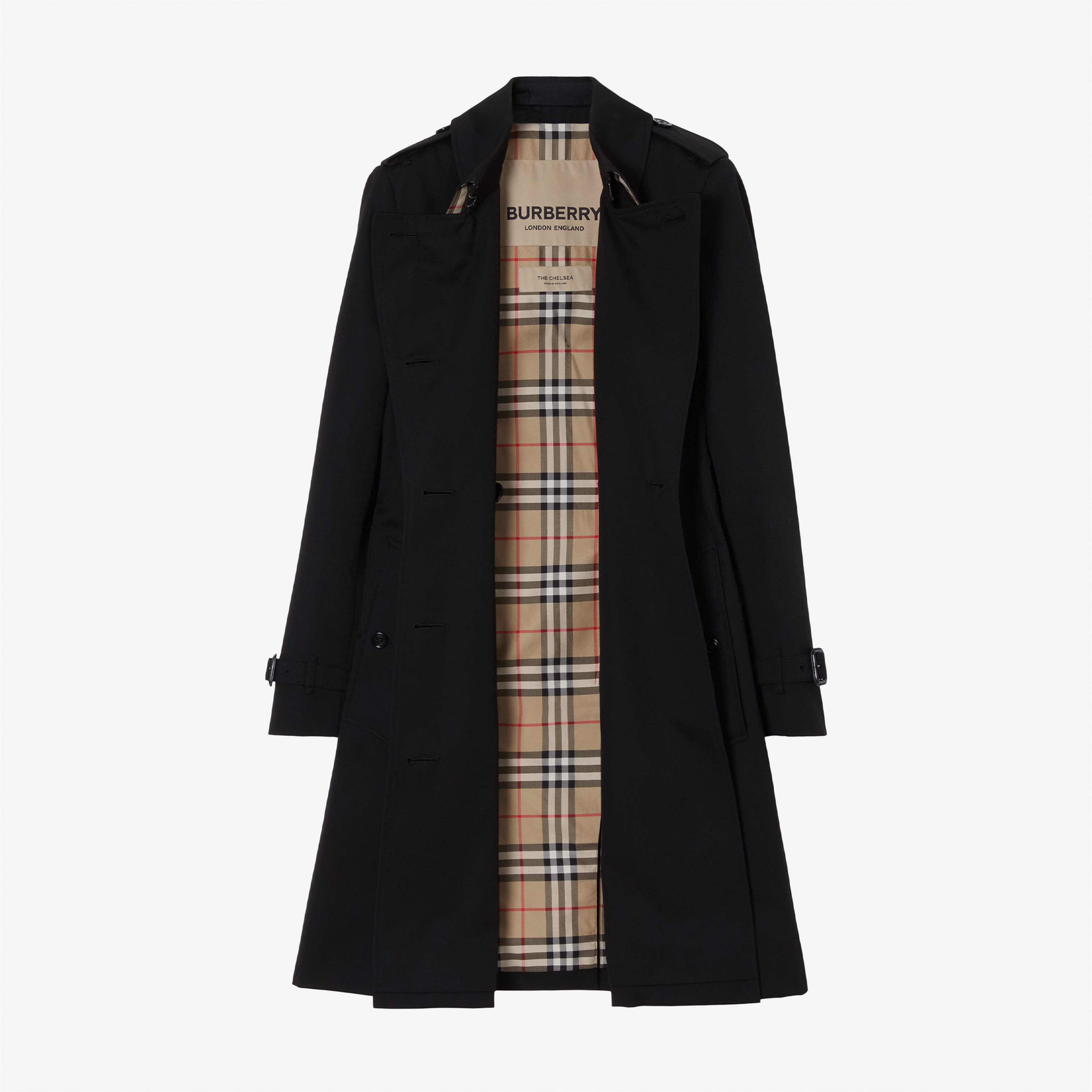 Burberry Kadın Siyah Mont