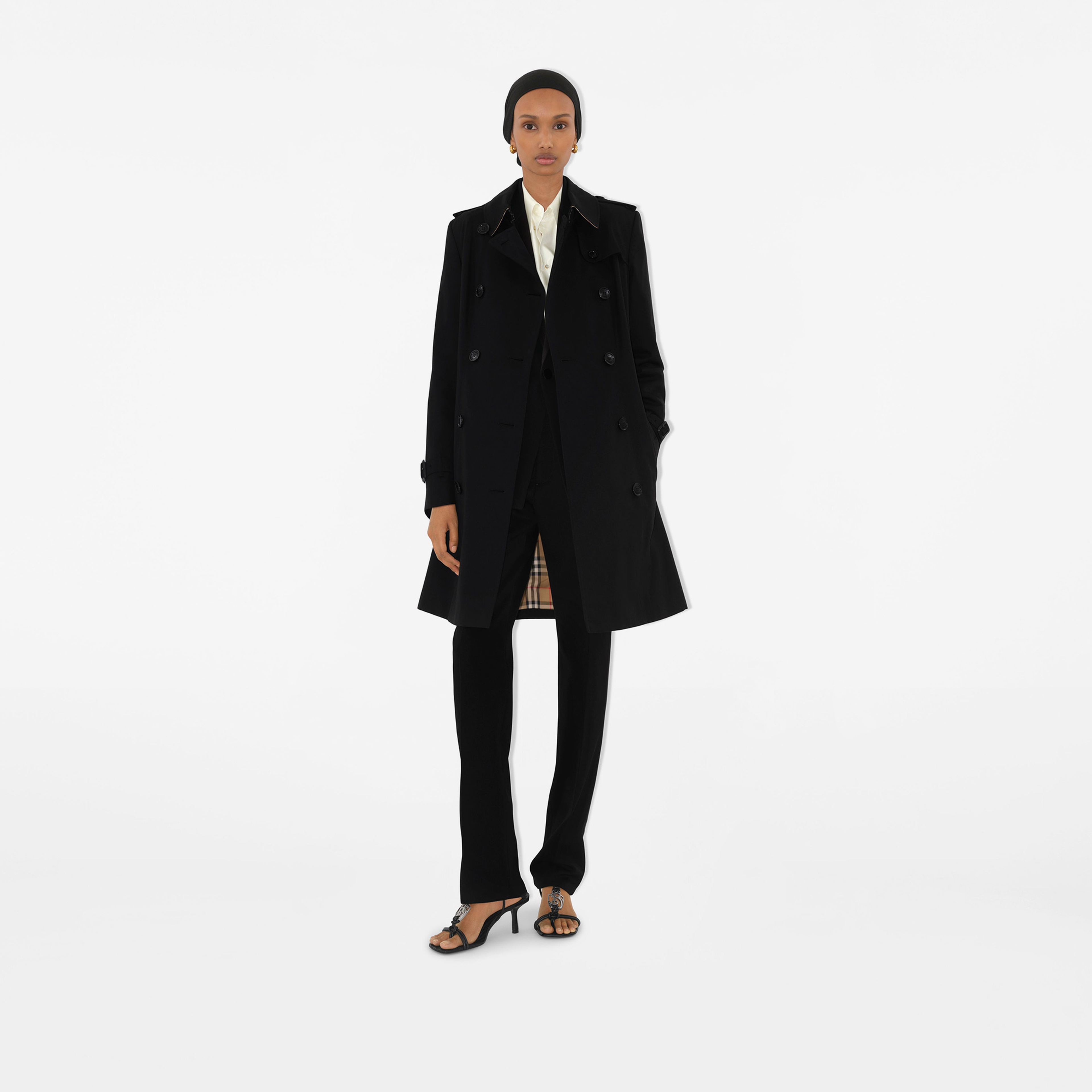 Burberry Kadın Siyah Mont