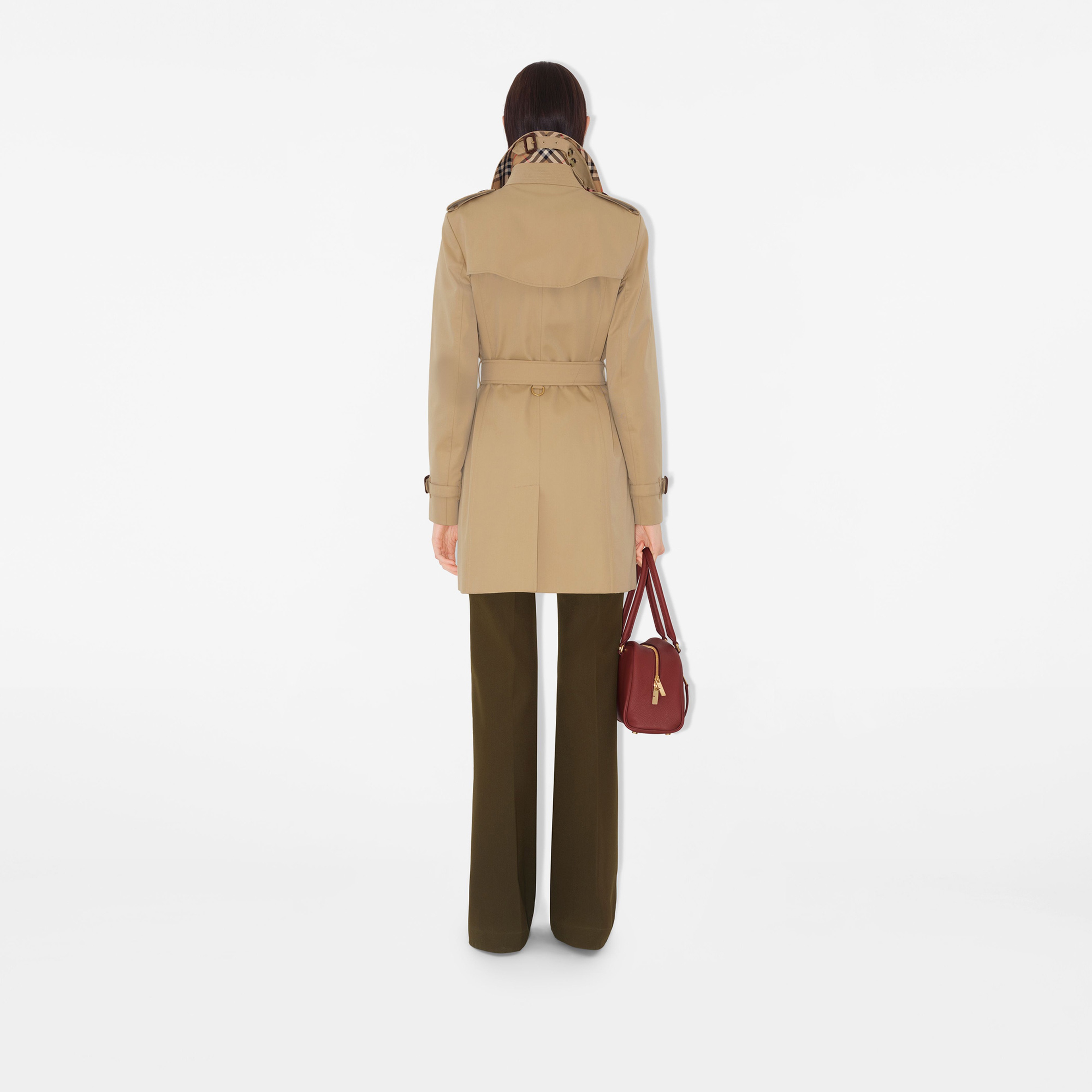 Burberry Kadın Sarı Mont