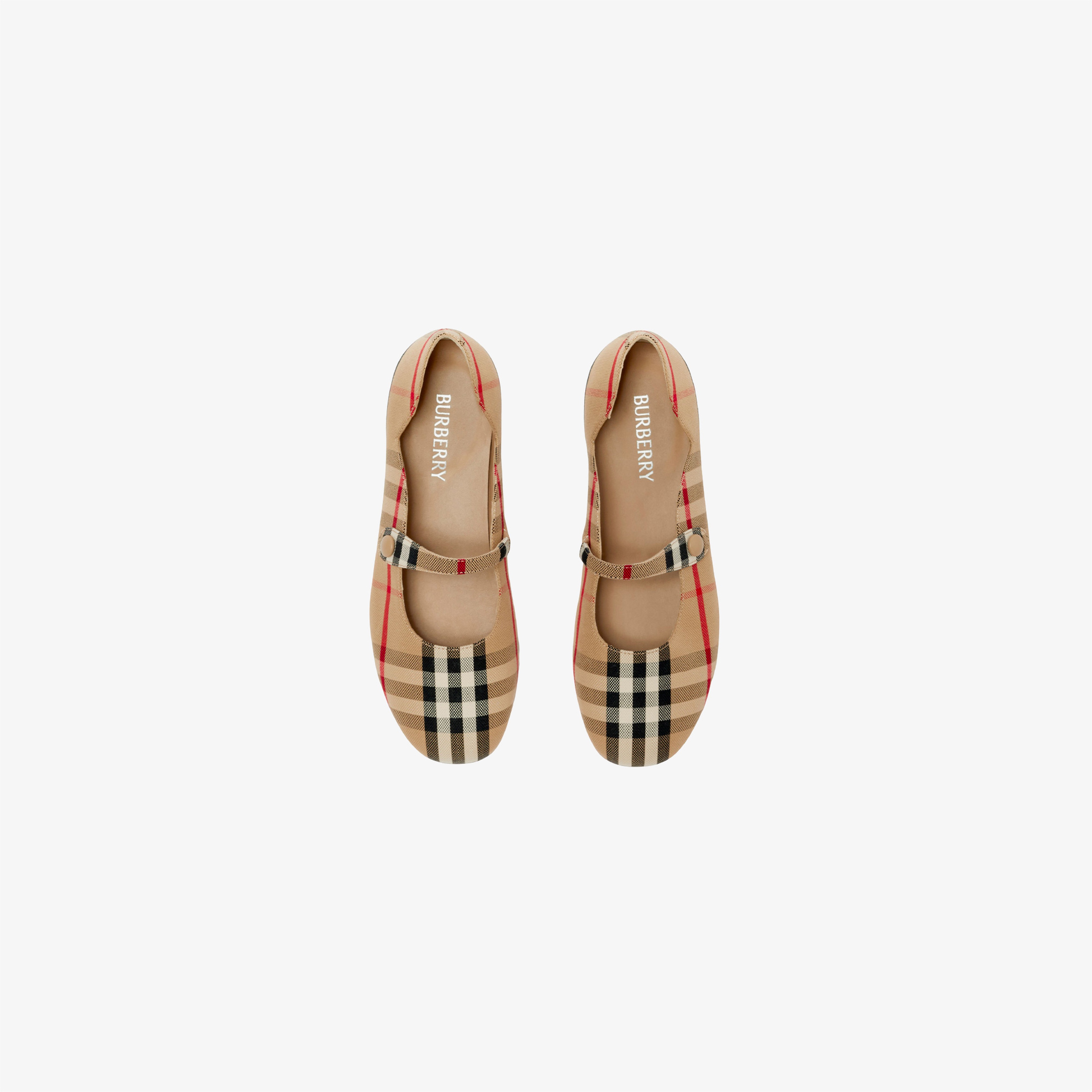 Burberry Çocuk Bej Ayakkabı