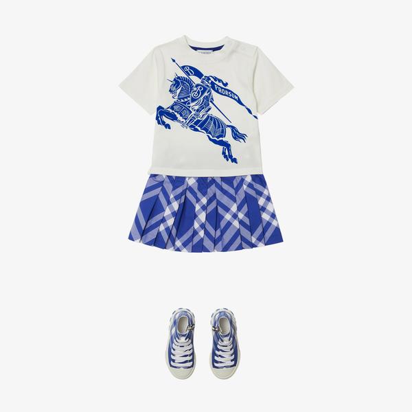 Burberry Çocuk Gri T-Shirt