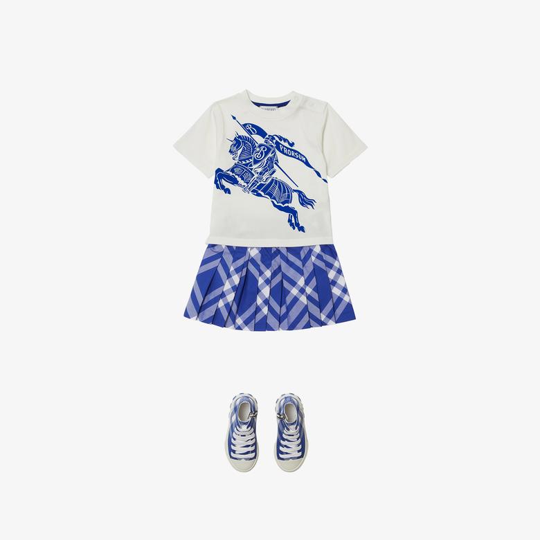 Burberry Çocuk Gri T-Shirt