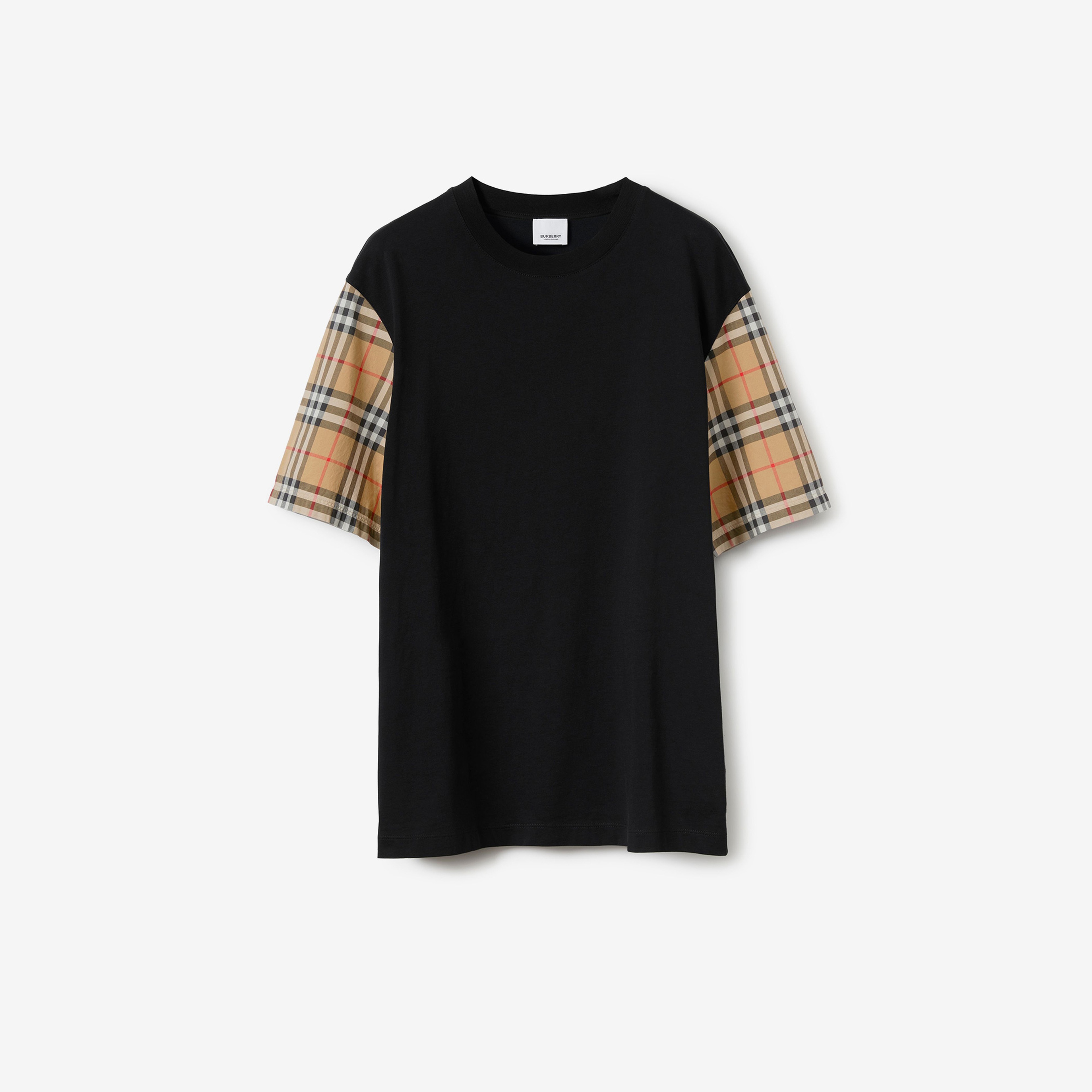 Burberry Kadın Siyah T-Shirt