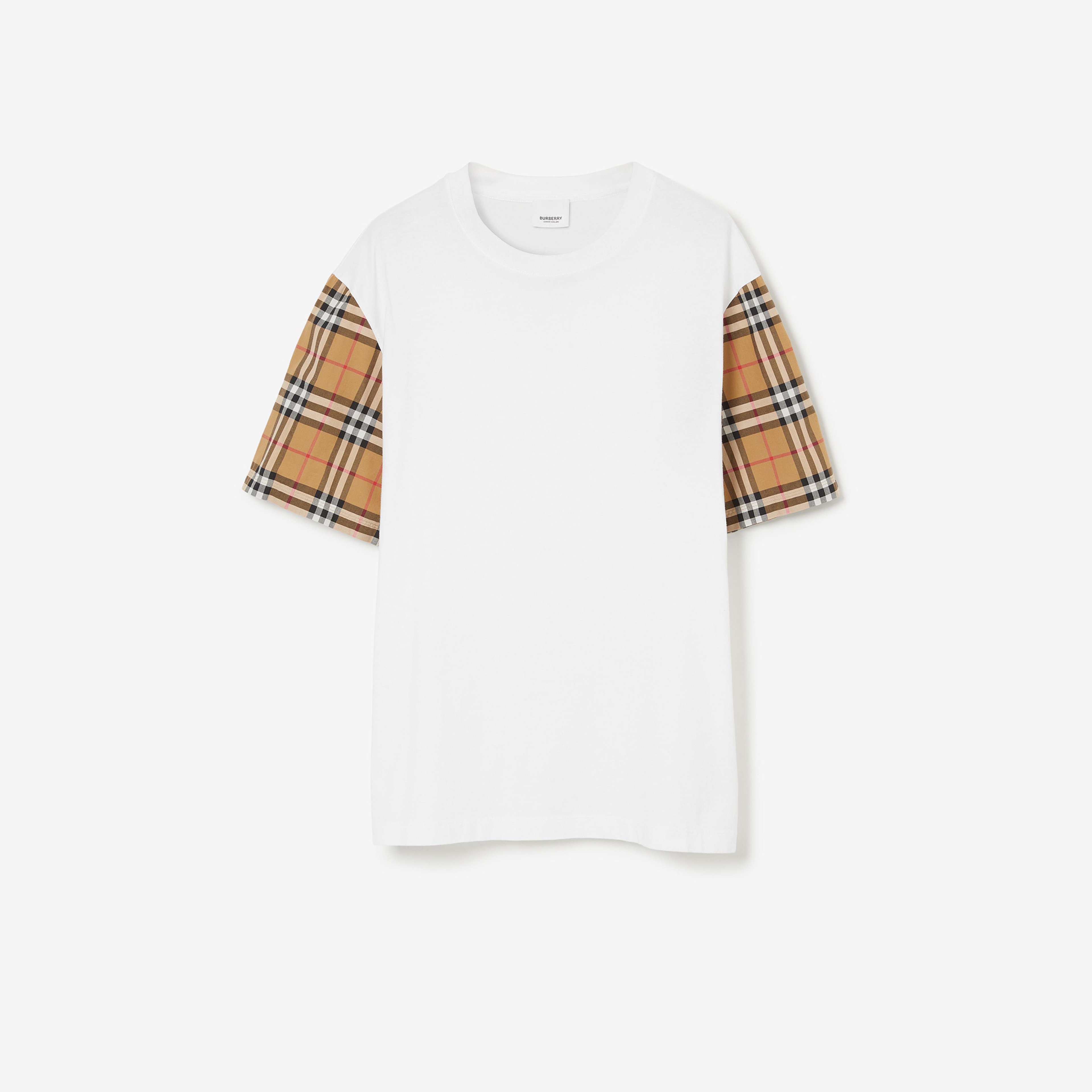 Burberry Kadın Beyaz T-Shirt