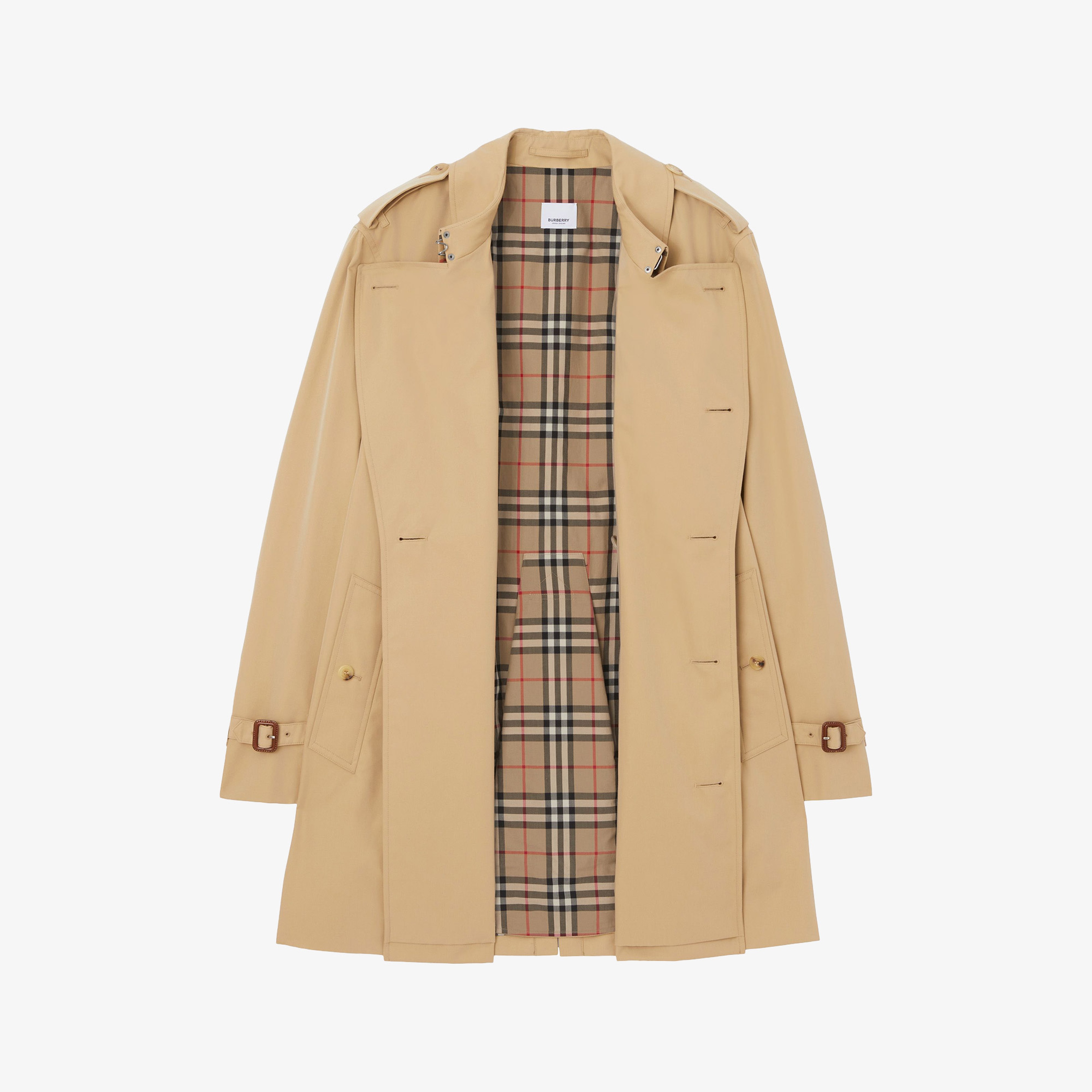 Burberry Erkek Sarı Mont