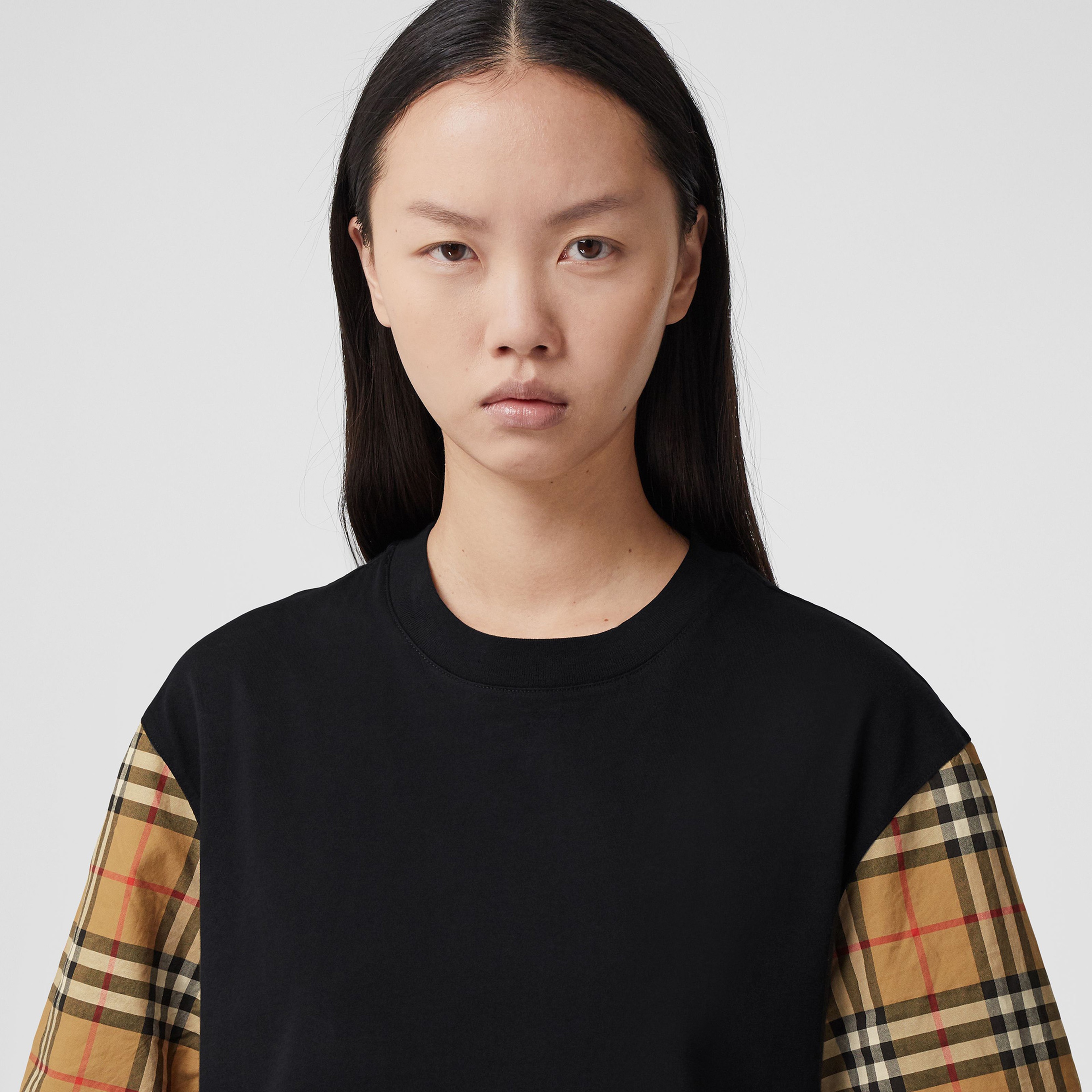 Burberry Kadın Siyah T-Shirt