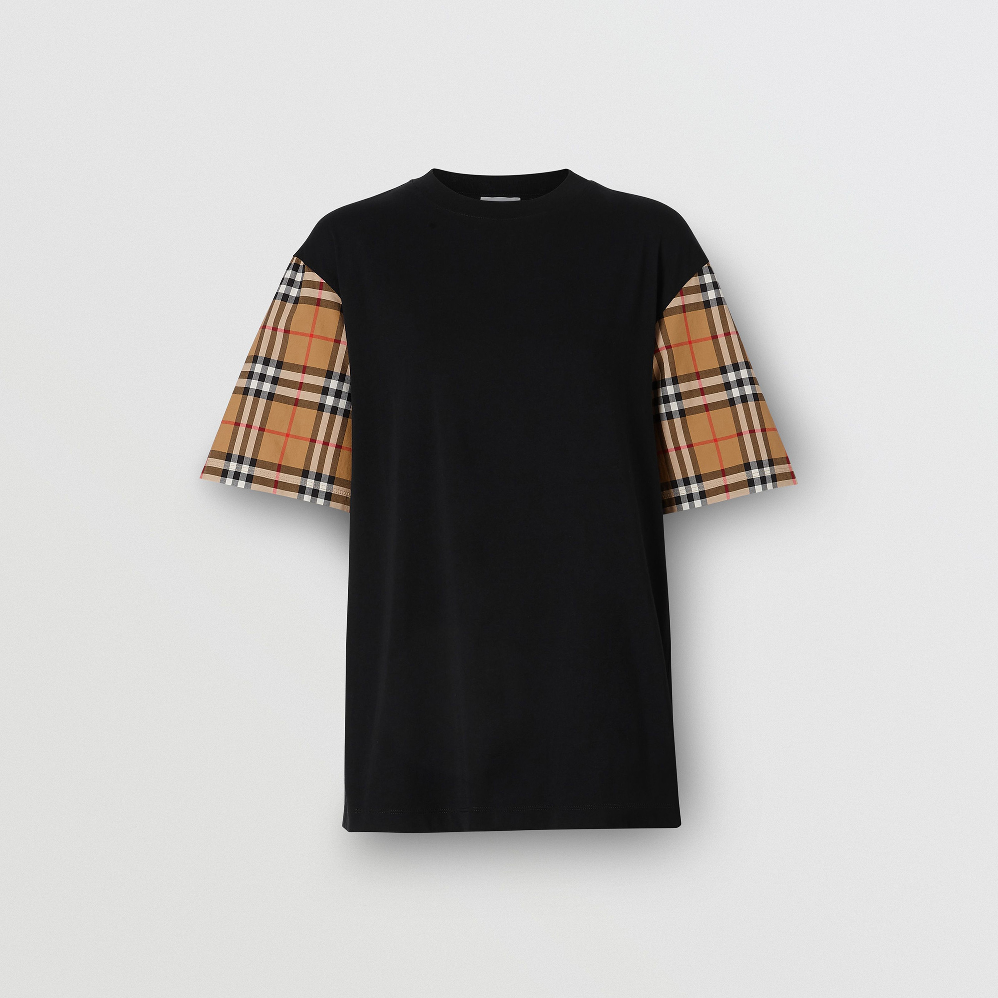 Burberry Kadın Siyah T-Shirt