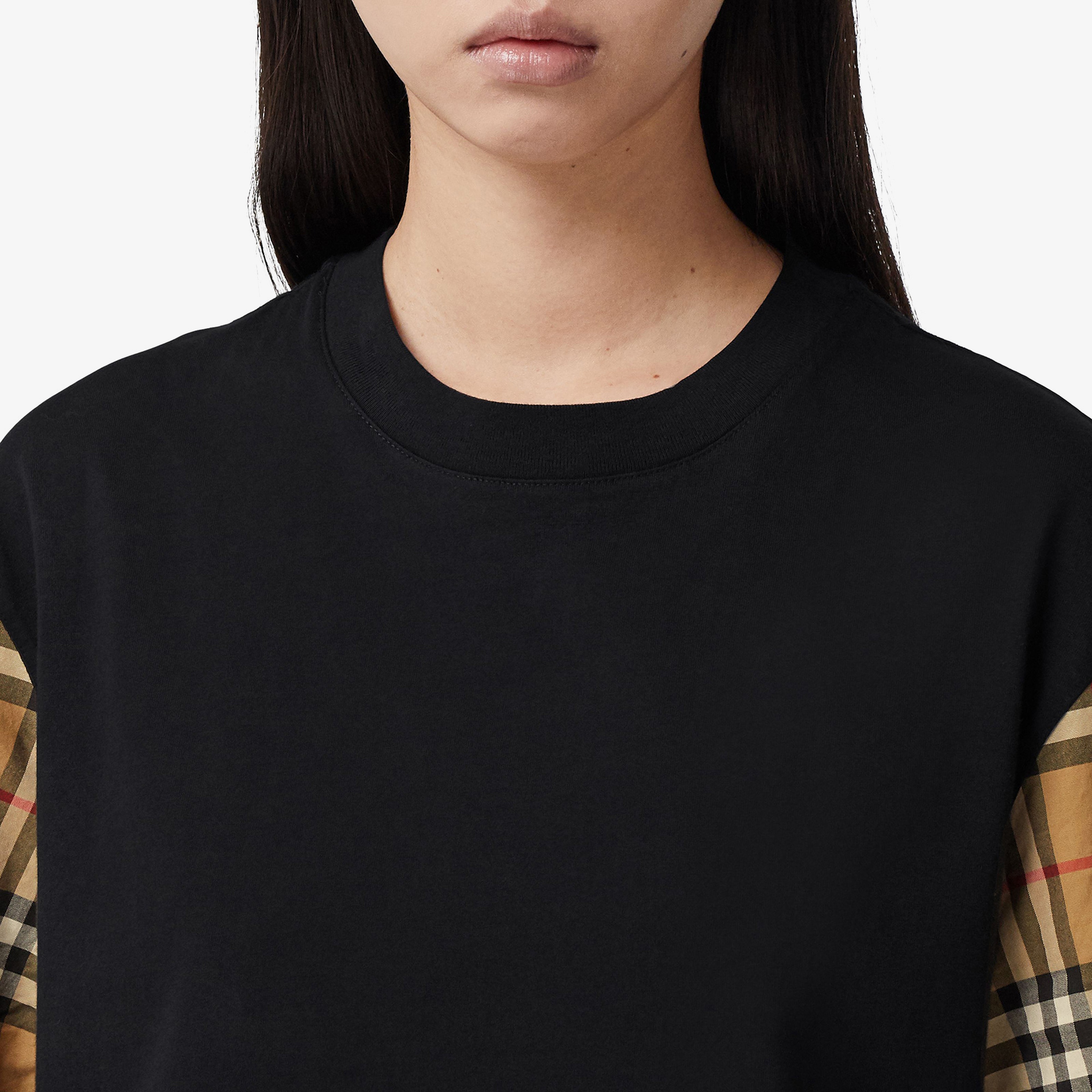 Burberry Kadın Siyah T-Shirt