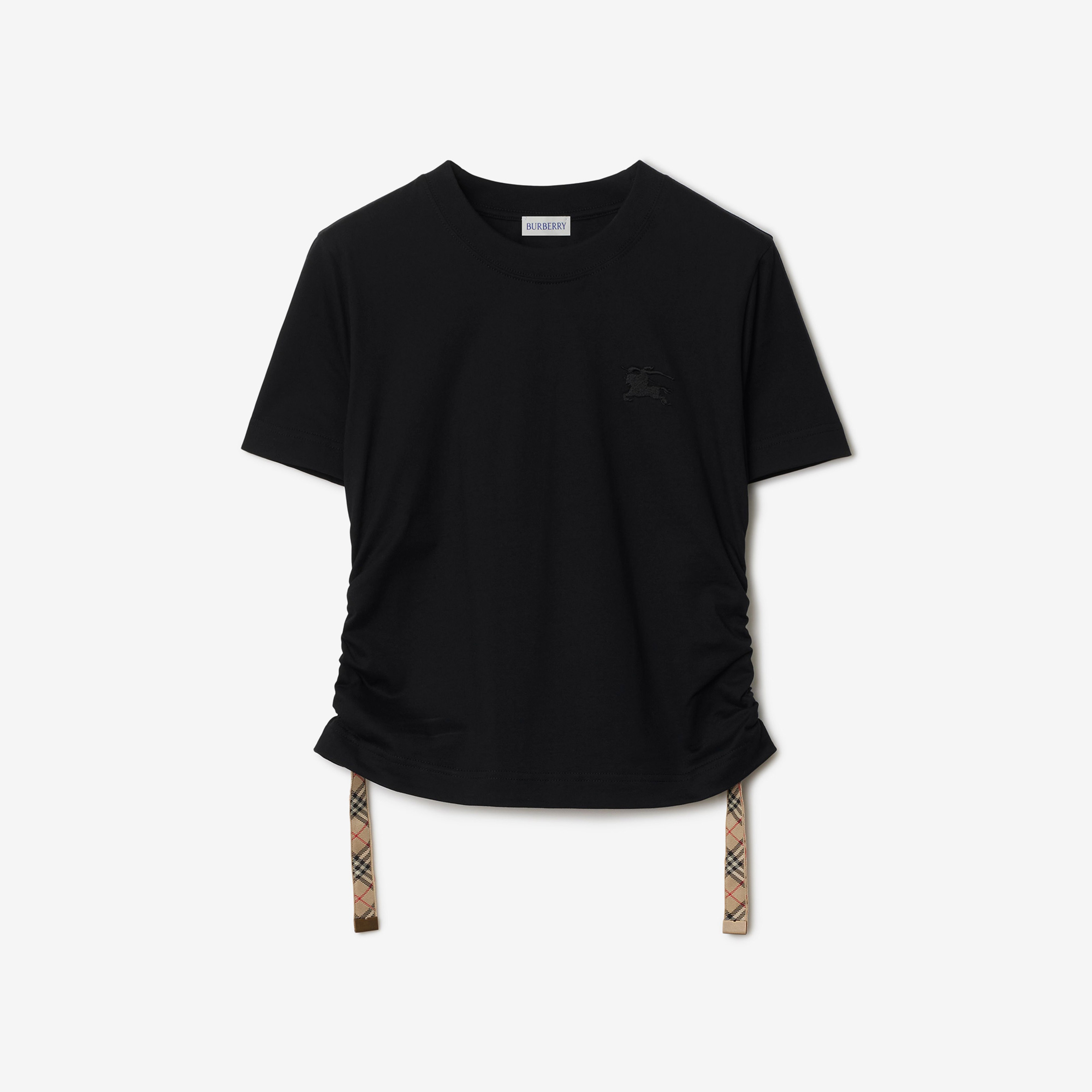 Burberry Kadın Siyah T-Shirt