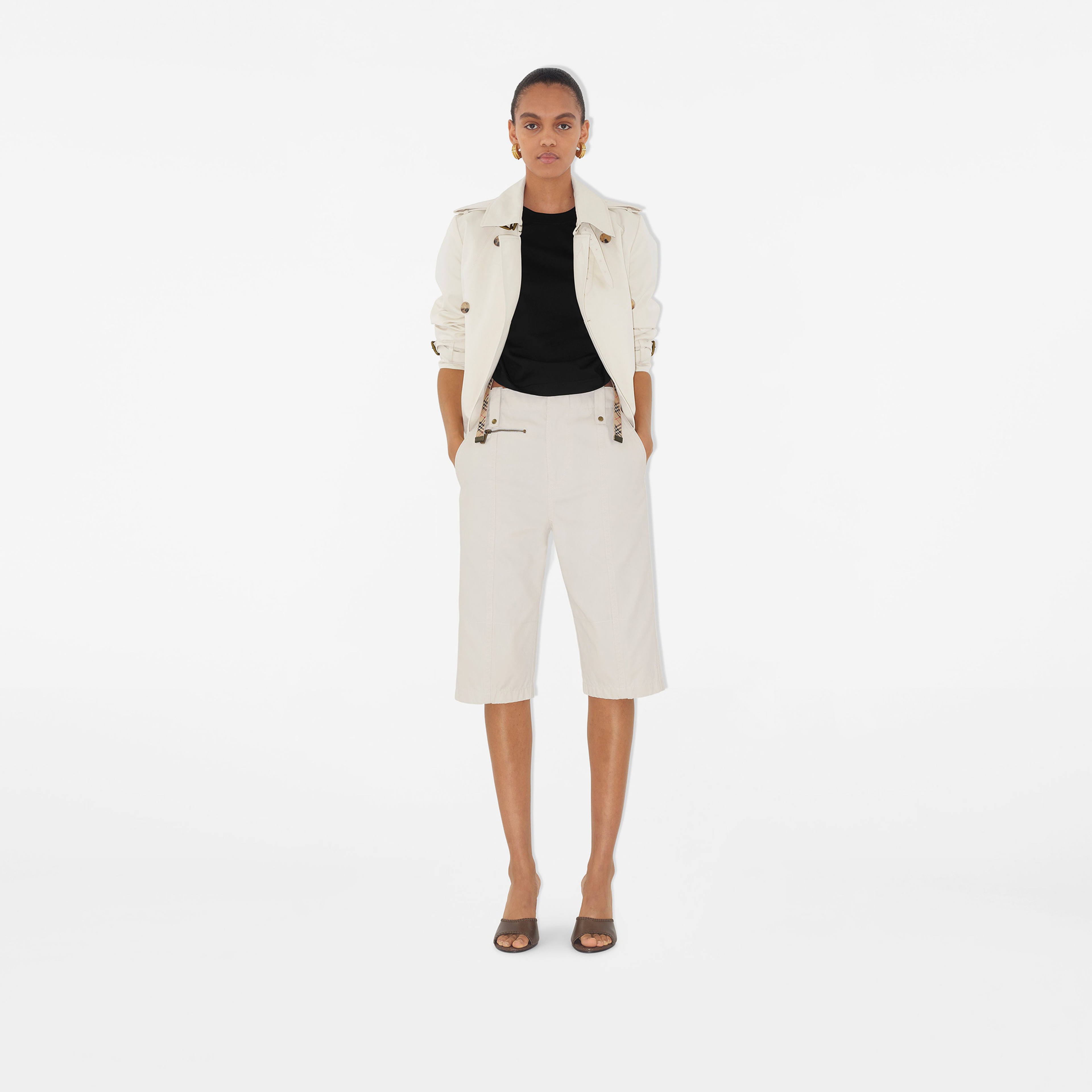 Burberry Kadın Siyah T-Shirt