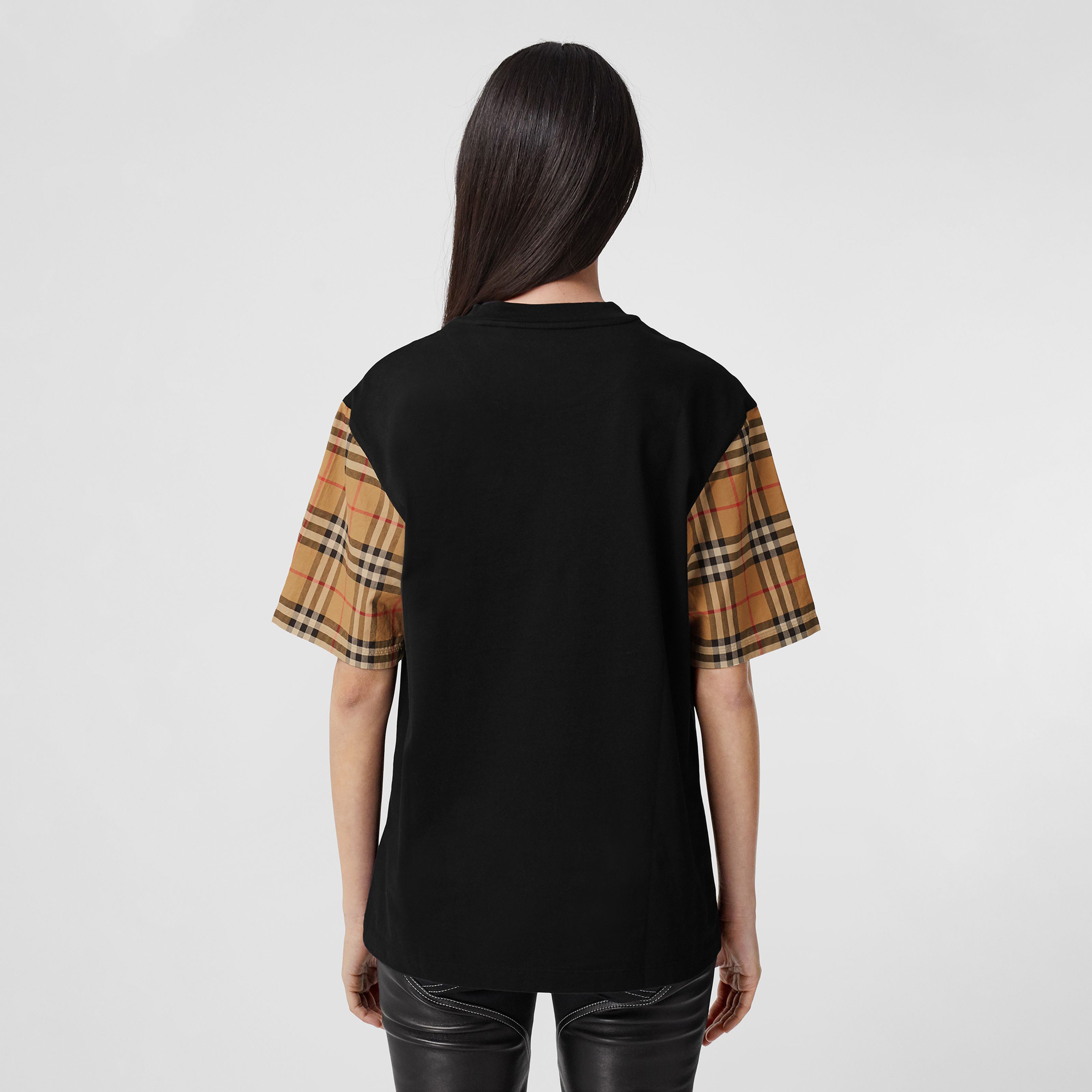 Burberry Kadın Siyah T-Shirt