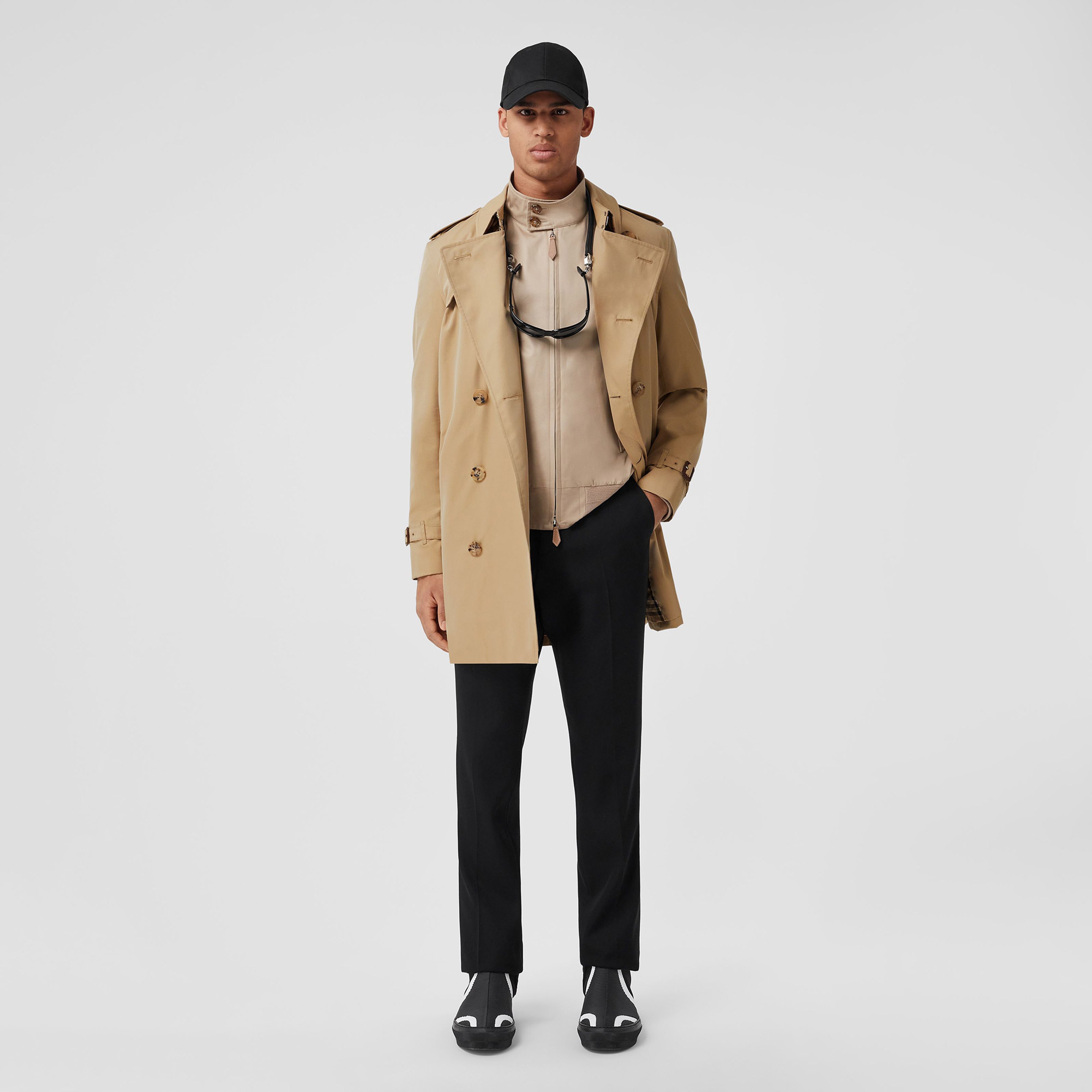 Burberry Erkek Sarı Mont