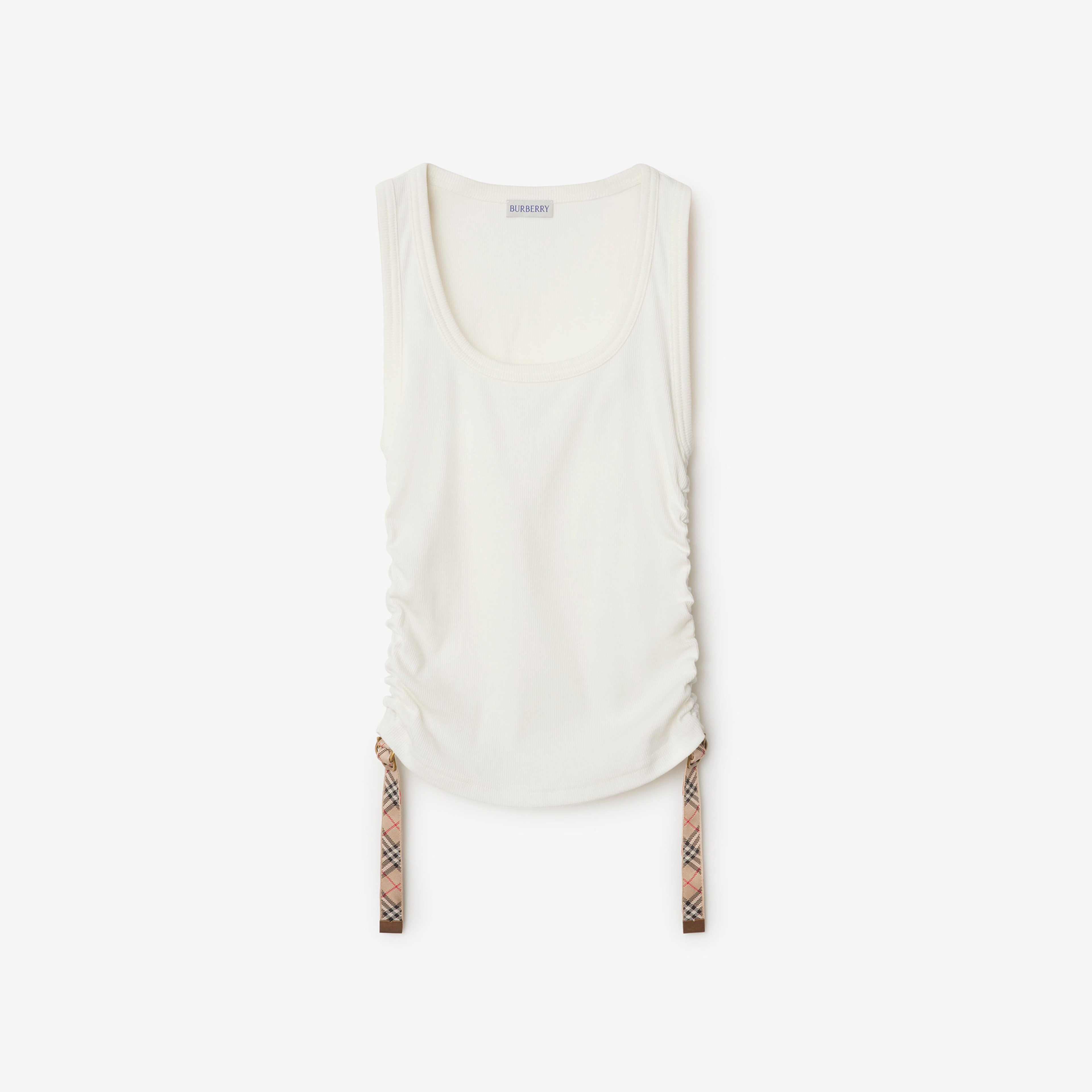 Burberry Kadın Beyaz T-Shirt