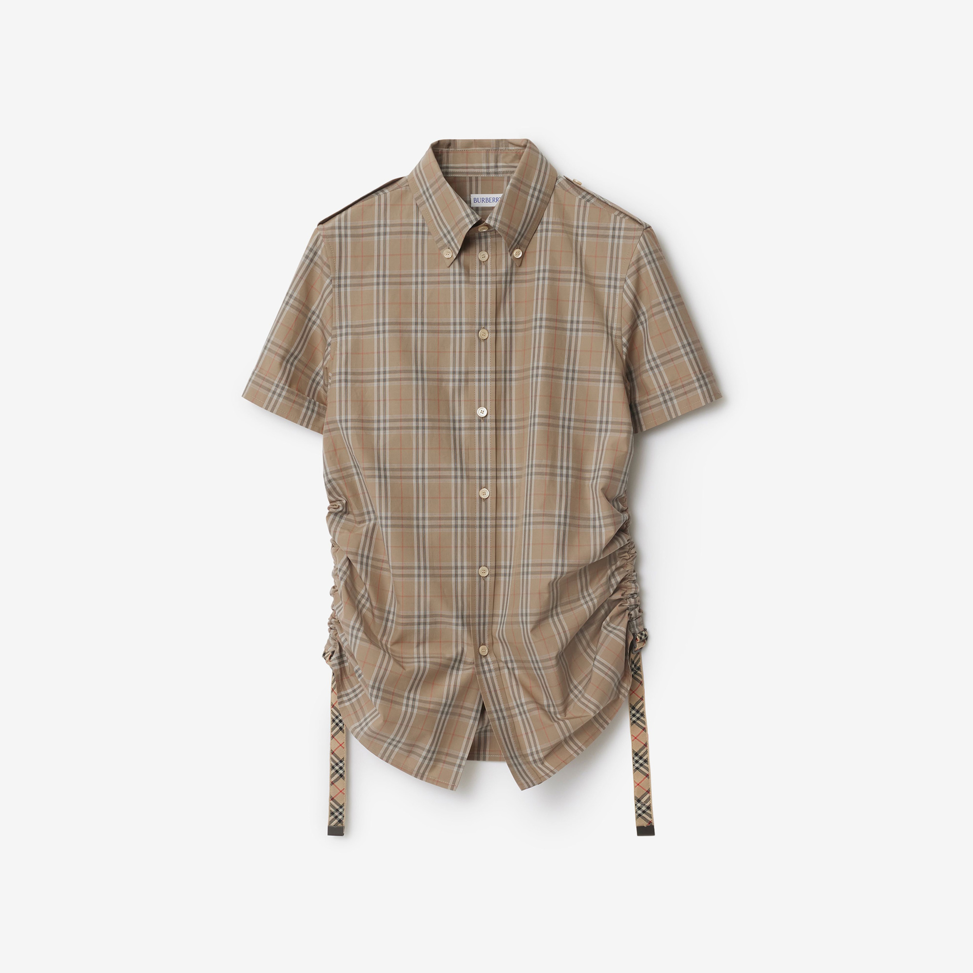 Burberry Kadın Kahverengi Gömlek