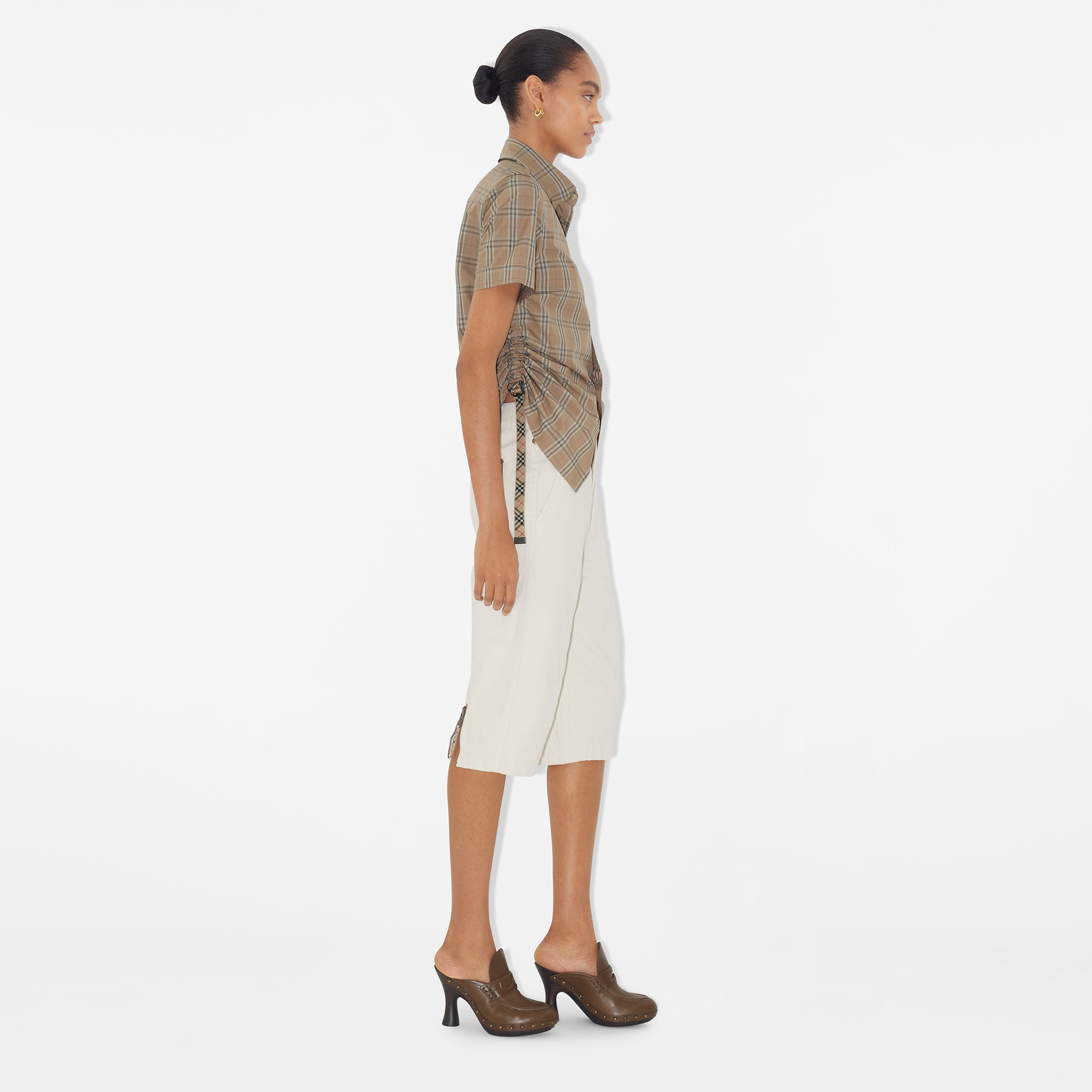 Burberry Kadın Kahverengi Gömlek