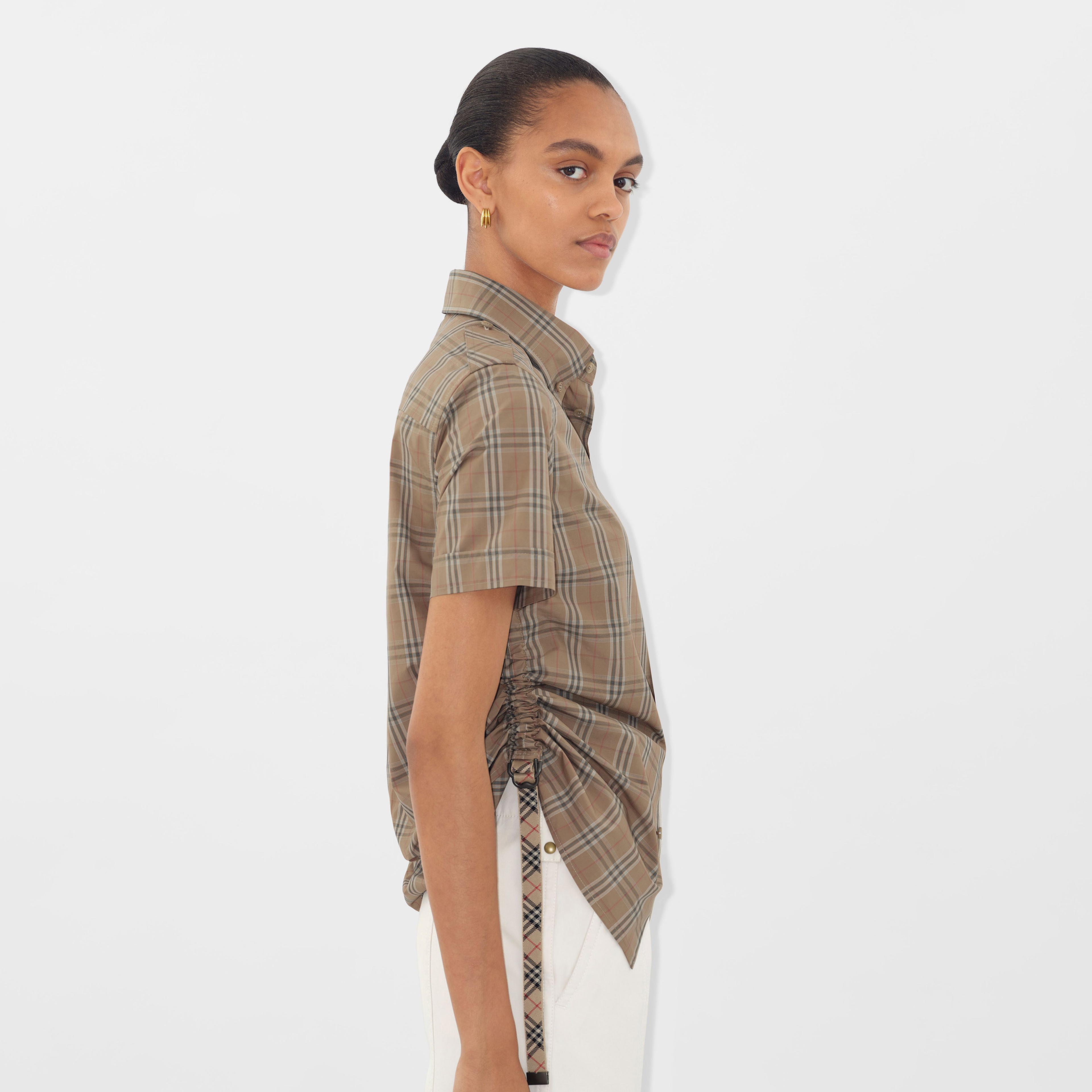 Burberry Kadın Kahverengi Gömlek