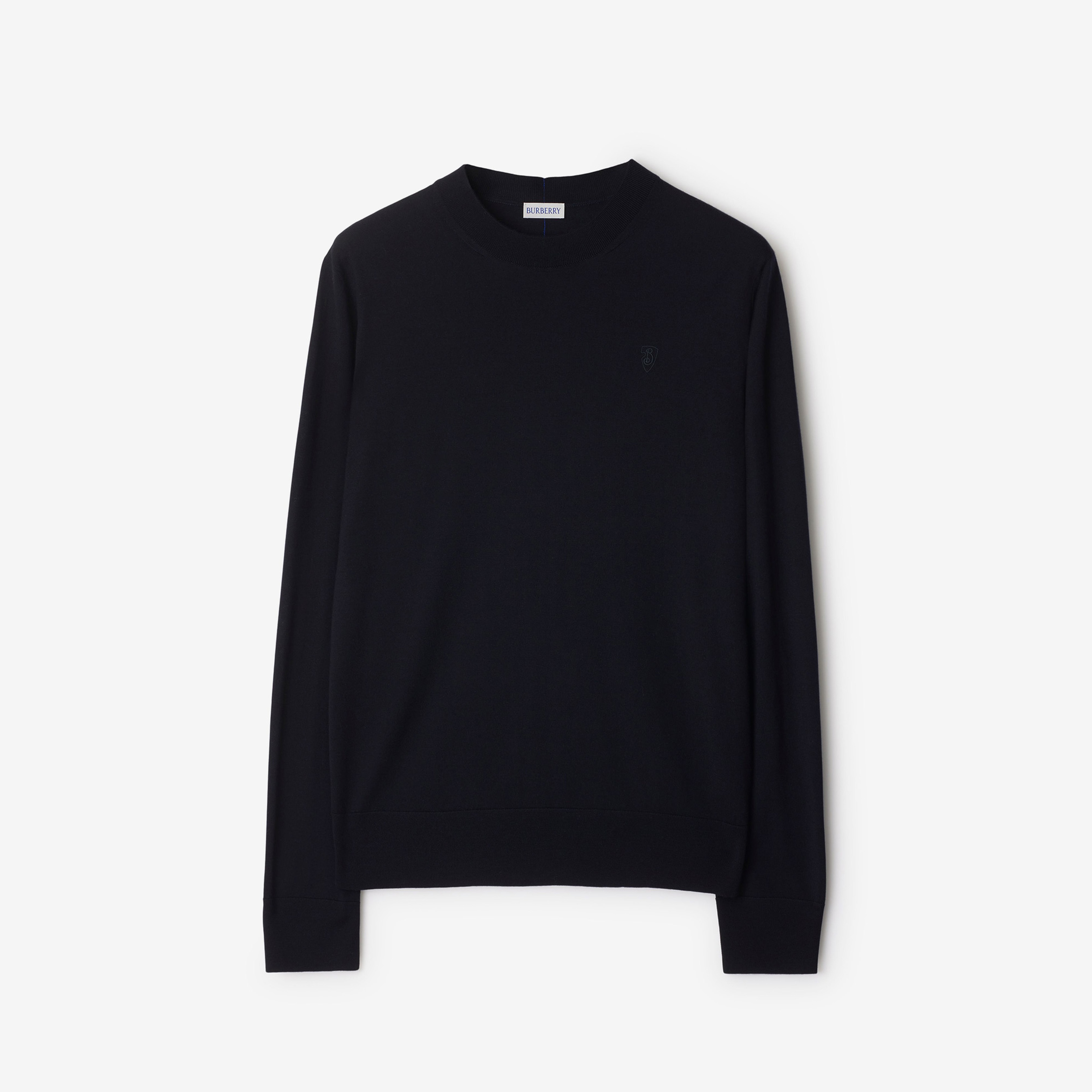 Burberry Erkek Lacivert Kazak