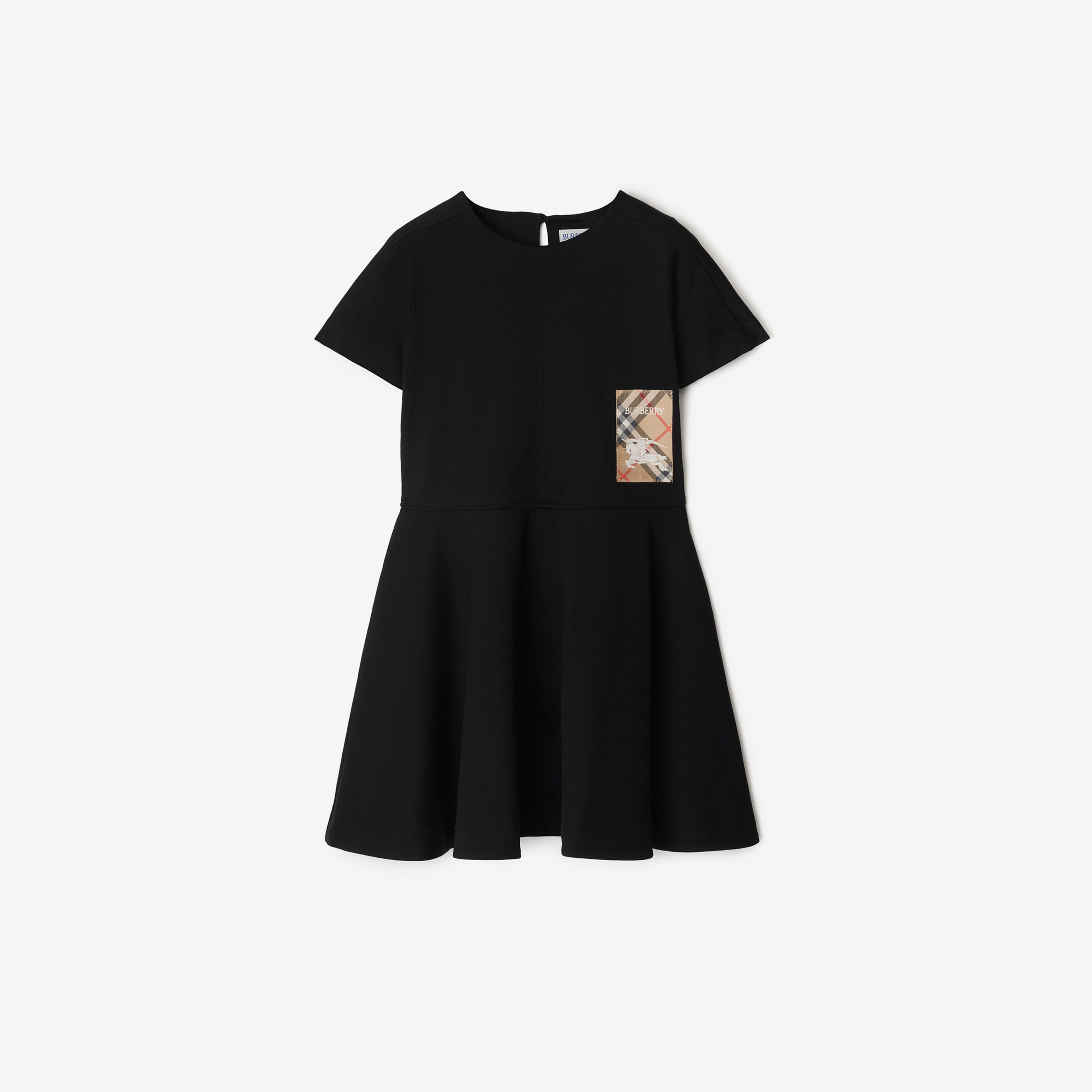 Burberry Çocuk Siyah Elbise