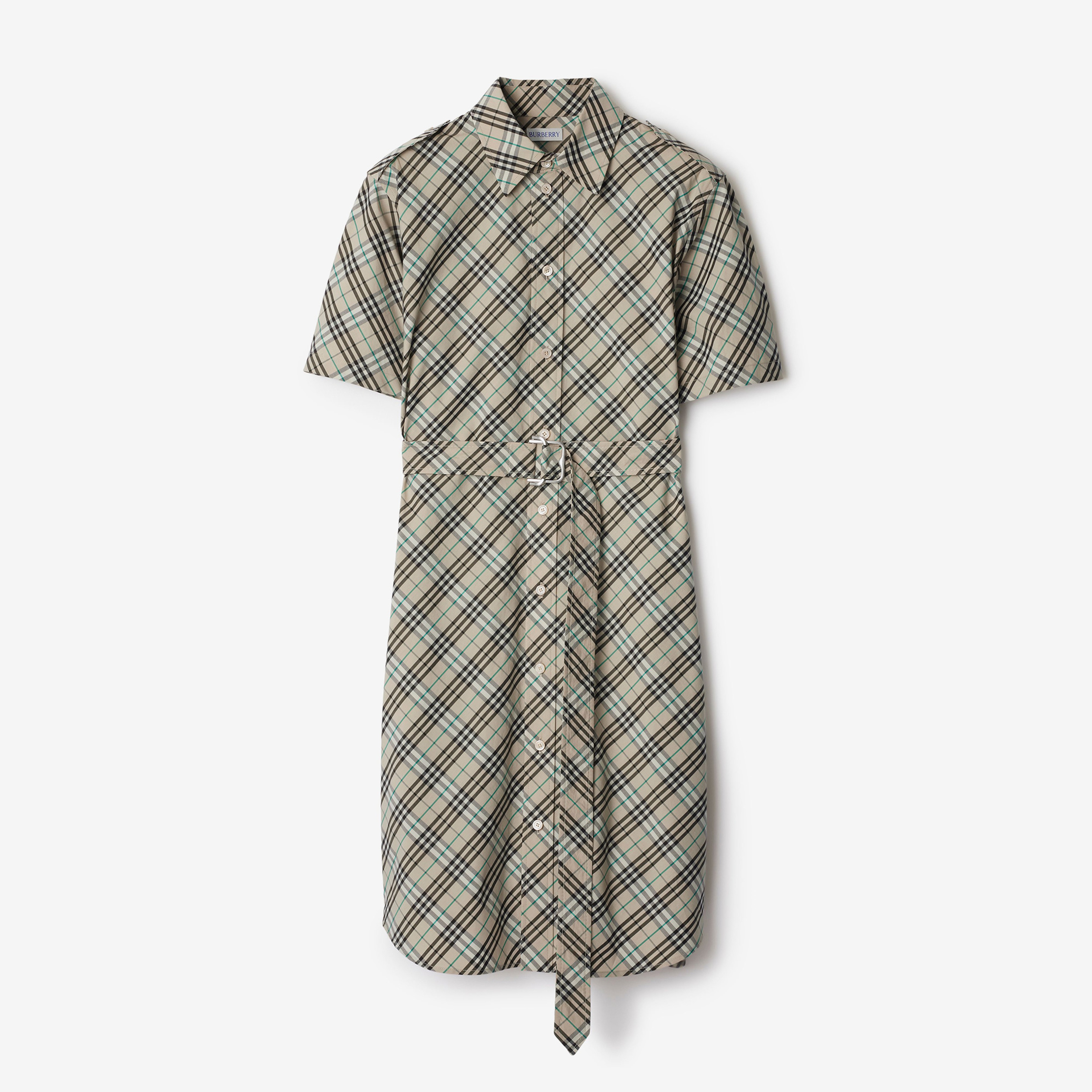 Burberry Kadın Kahverengi Elbise